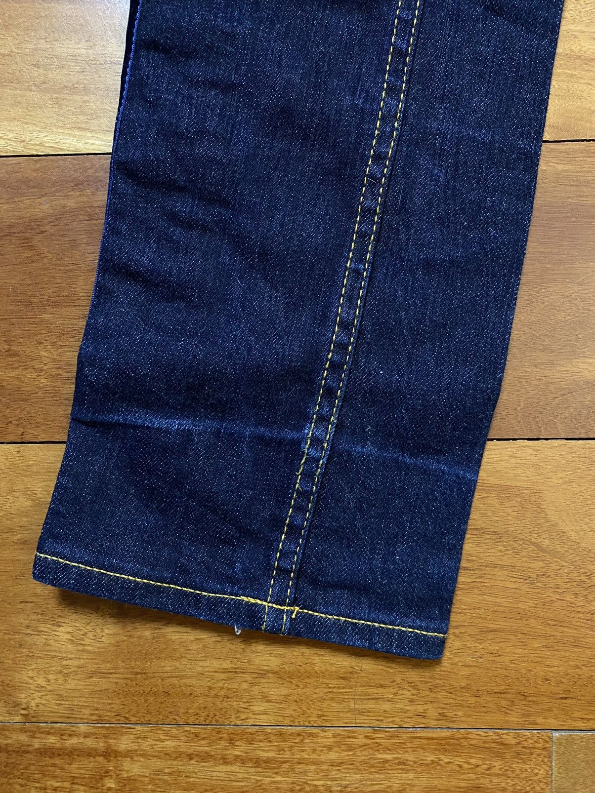 Evisu Evisu vintage navy jeans Evisu Genes seagull velour Size 26" / US 2 / IT 38 - 9 Thumbnail