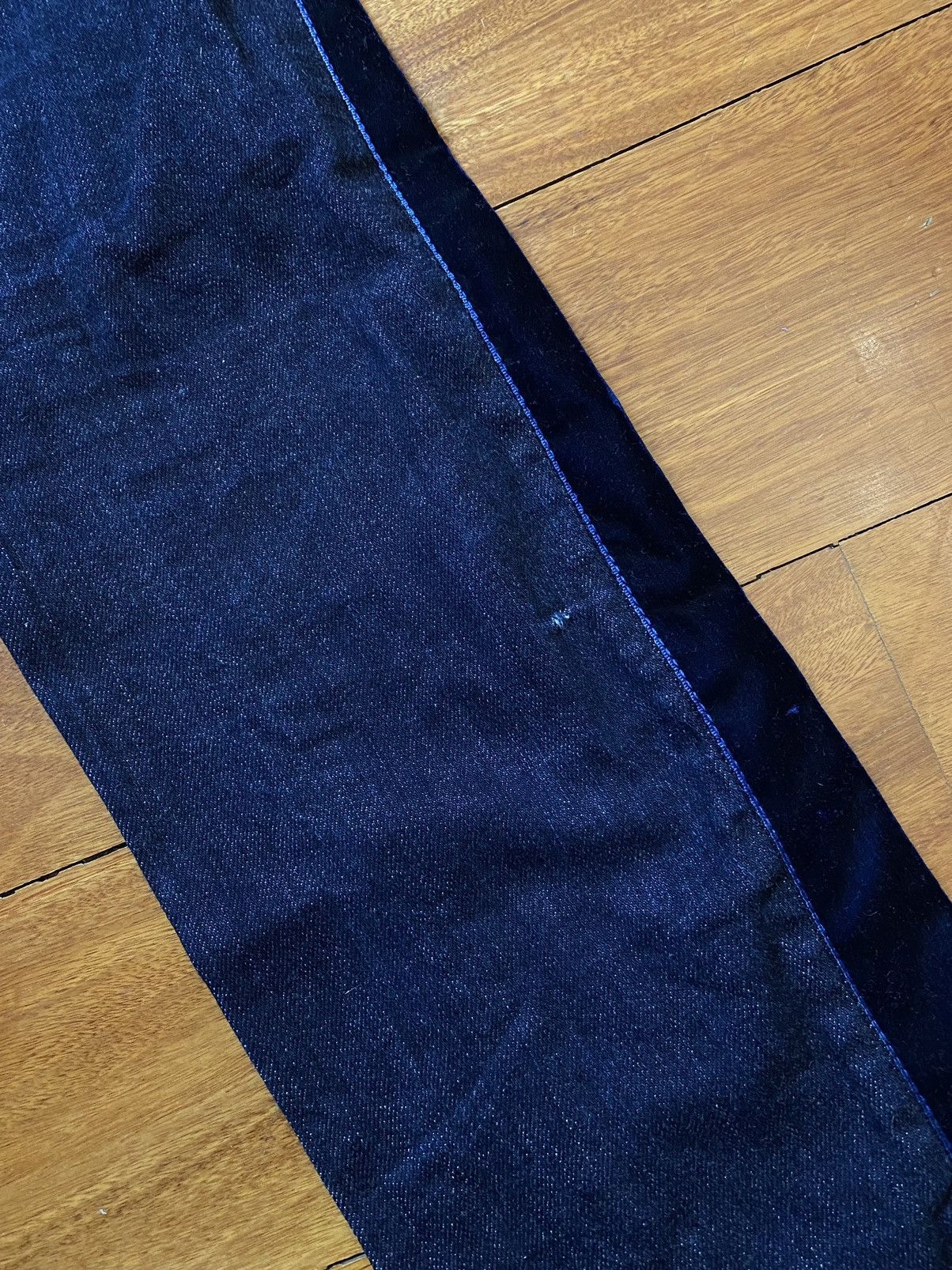 Evisu Evisu vintage navy jeans Evisu Genes seagull velour Size 26" / US 2 / IT 38 - 4 Thumbnail