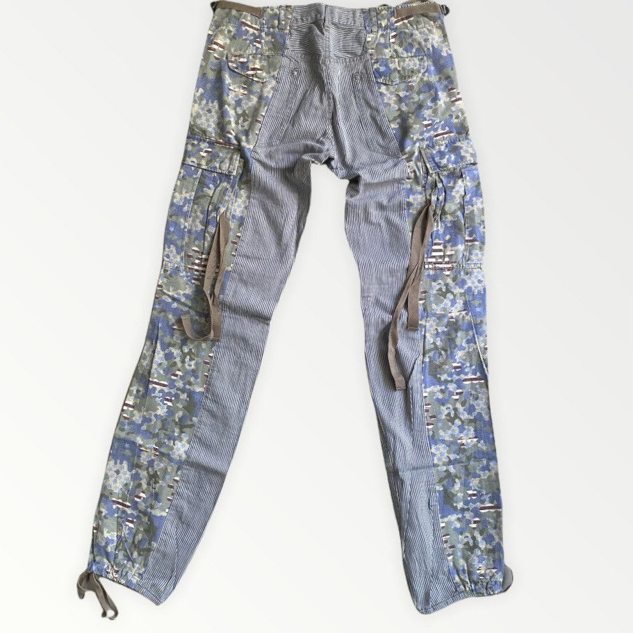 Maison MIHARA YASUHIRO Reconstructed Hickory Military Cargo Pants Size US 33 - 3 Thumbnail