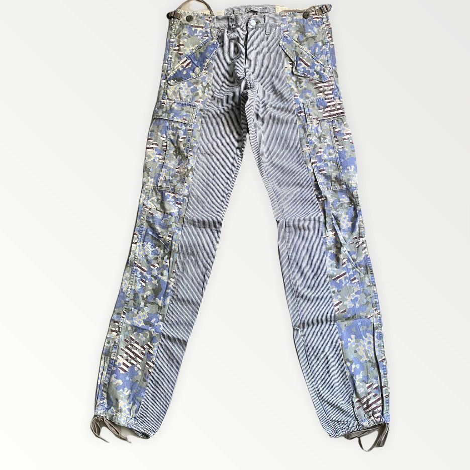 Maison MIHARA YASUHIRO Reconstructed Hickory Military Cargo Pants Size US 33 - 1 Thumbnail