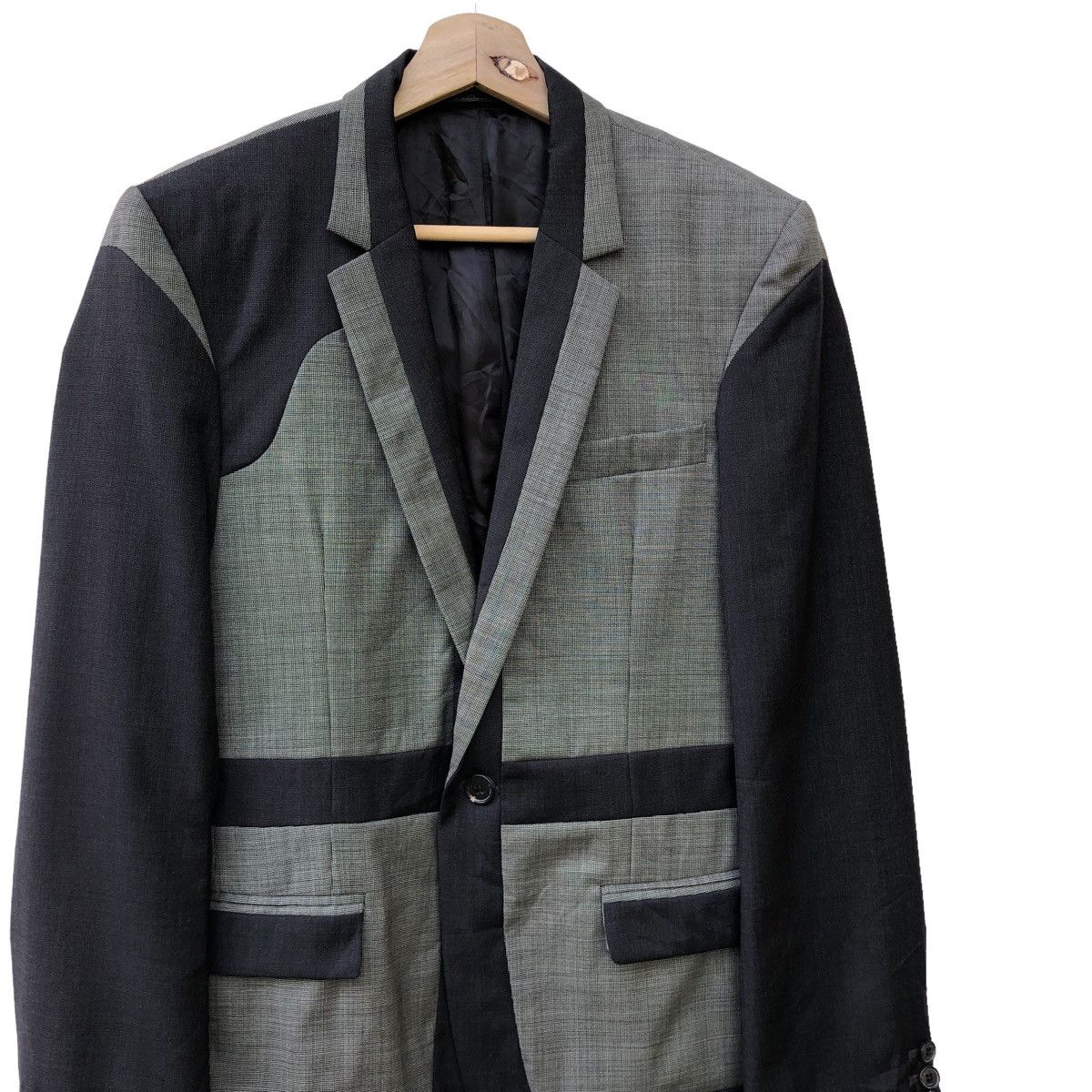 Designer × Kris Van Assche 🔥KRIS VAN ASSCHE COLOUR BLOCK JACKET Size US M / EU 48-50 / 2 - 4 Thumbnail