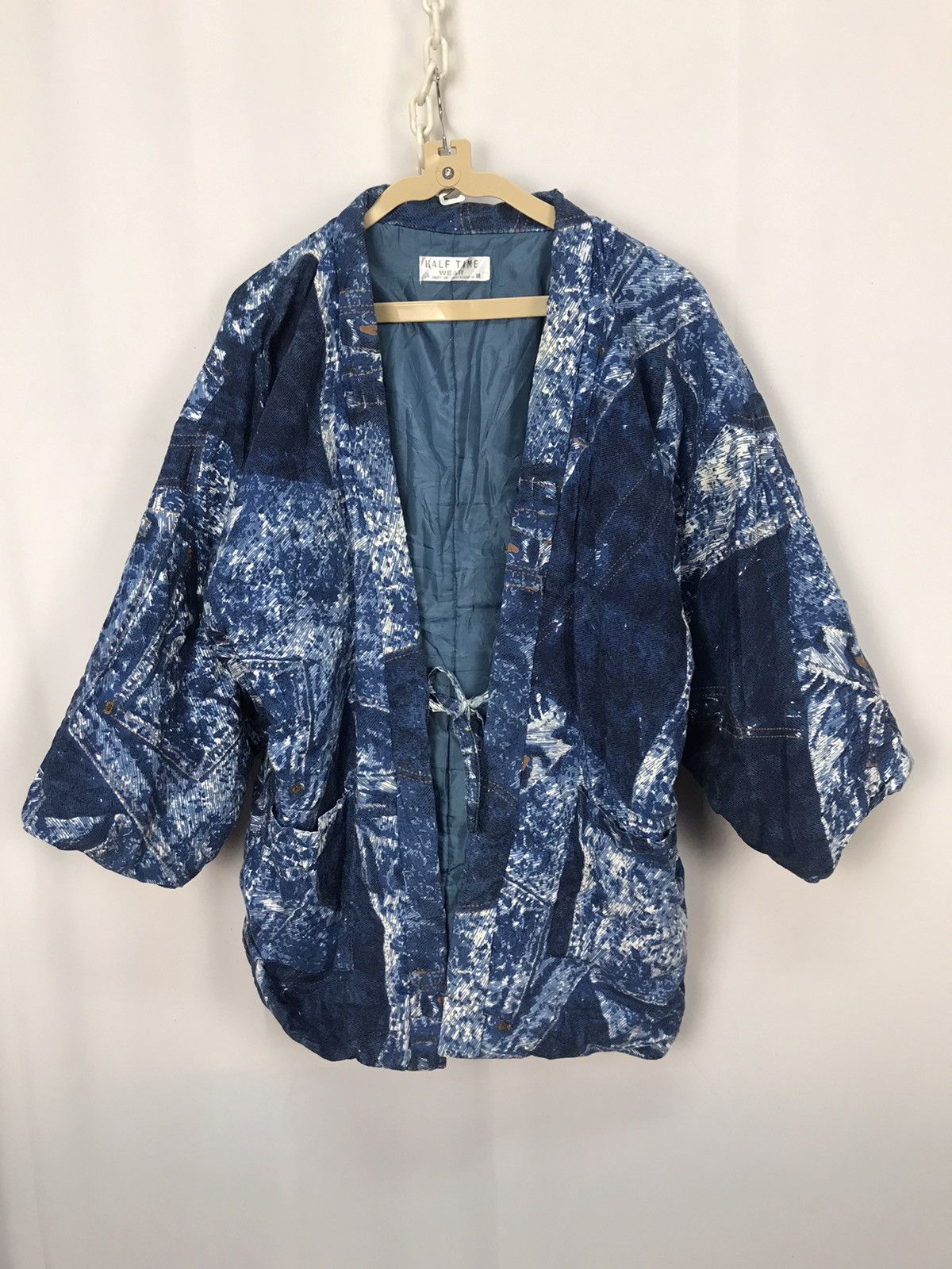 Japanese Brand Kimono sleepwear by half time wear Size US M / EU 48-50 / 2 - 6 Thumbnail