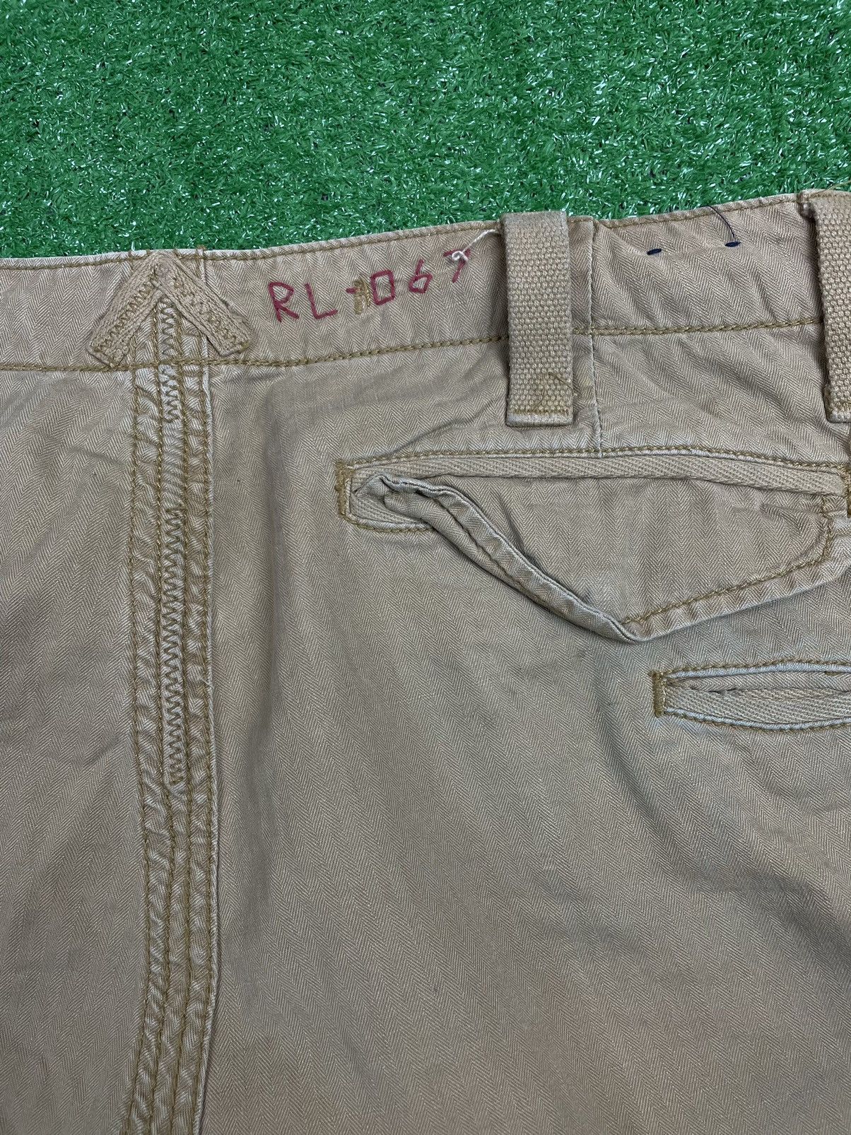Polo Ralph Lauren × Vintage Vintage 90s Polo Ralph Lauren Mil Surp Cargo Pants Jeans Size US 35 - 9 Thumbnail