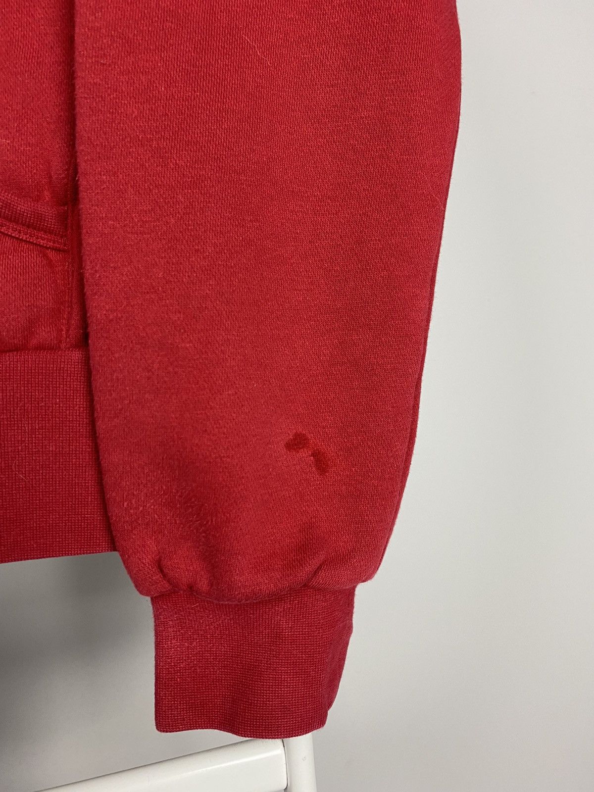 Nike × Vintage Nike vintage Classic logo hoodie center logo red Size US S / EU 44-46 / 1 - 5 Thumbnail