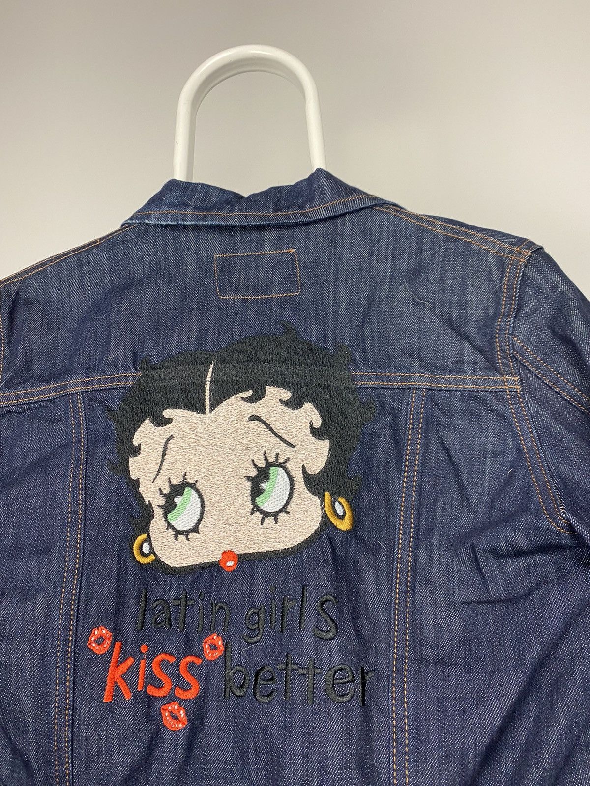 Cartoon Network × Vintage Betty Boop vintage denim jacket 2008 Size US S / EU 44-46 / 1 - 2 Thumbnail