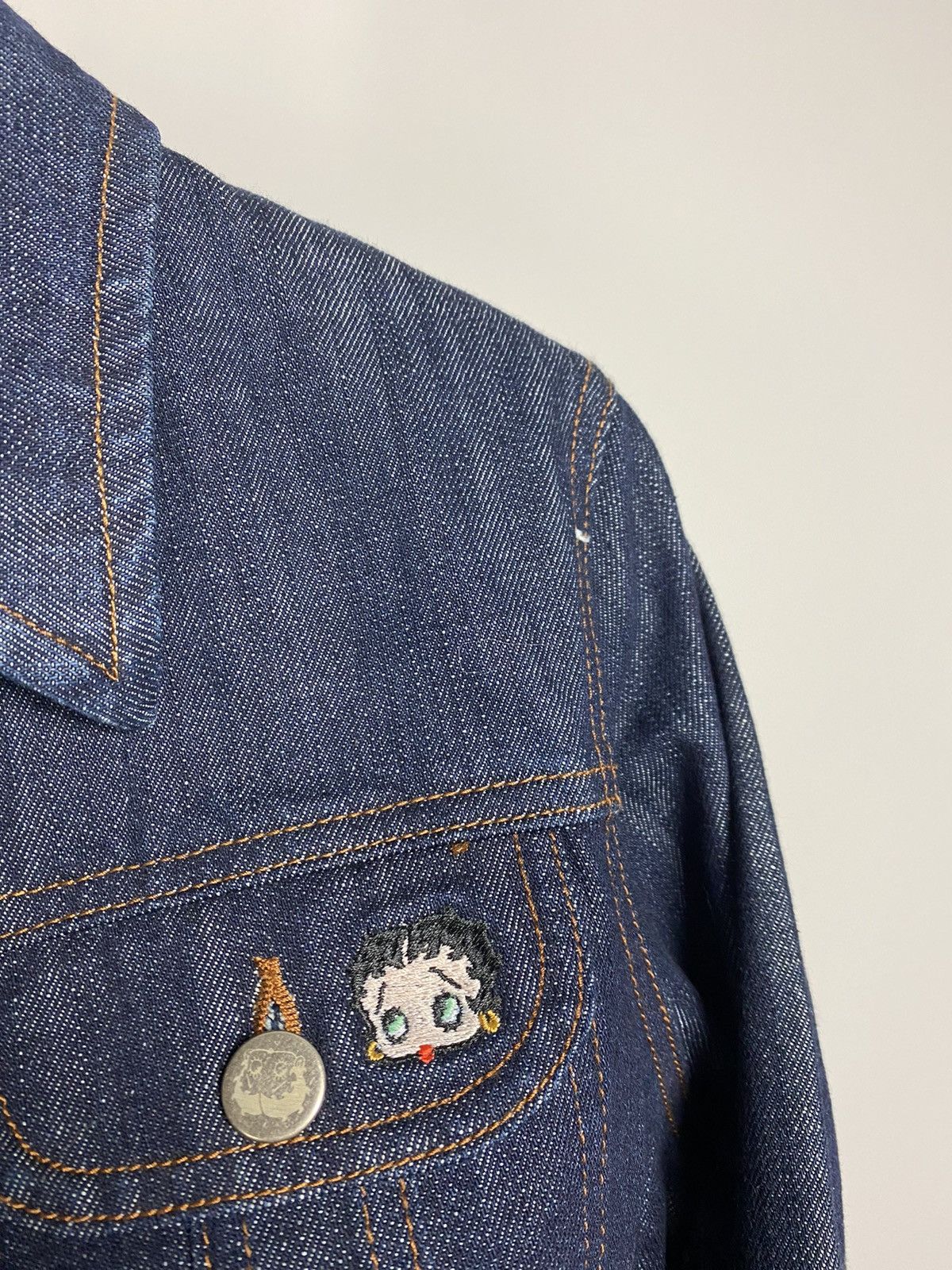 Cartoon Network × Vintage Betty Boop vintage denim jacket 2008 Size US S / EU 44-46 / 1 - 5 Thumbnail