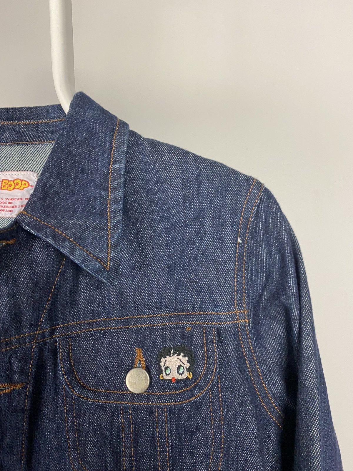 Cartoon Network × Vintage Betty Boop vintage denim jacket 2008 Size US S / EU 44-46 / 1 - 4 Thumbnail