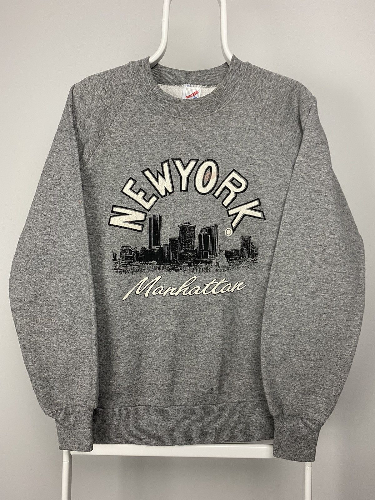 Jerzees × Vintage 90s Jerzees vintage New York City sweatshirt Size US M / EU 48-50 / 2 - 1 Thumbnail