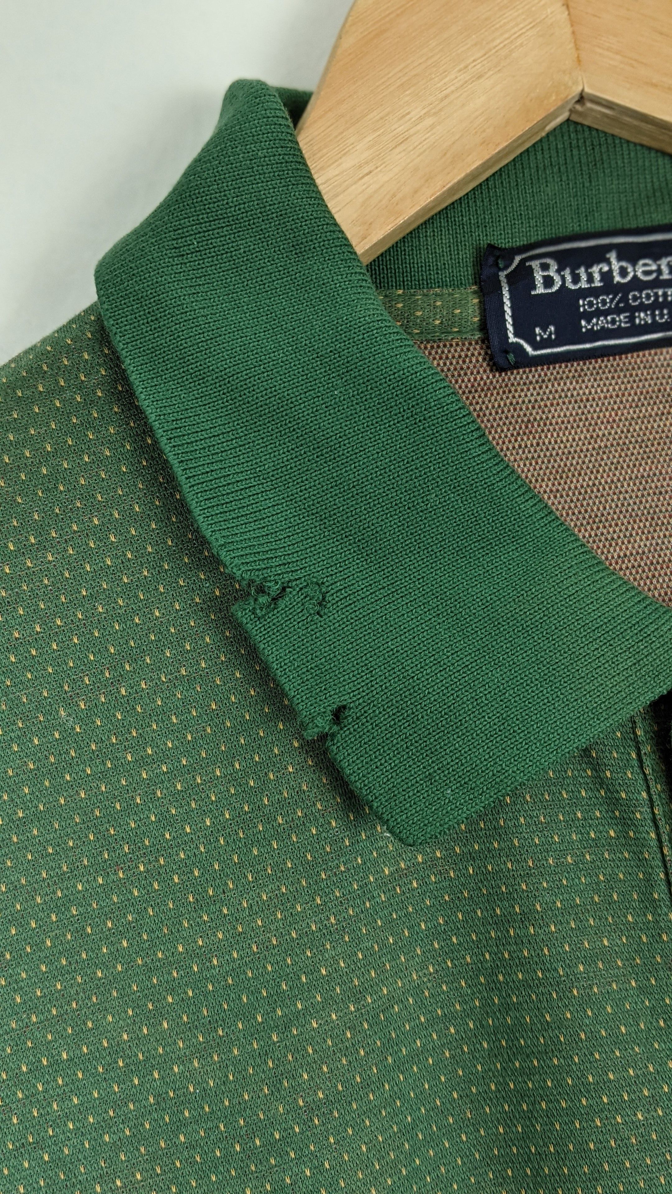 Burberry Vintage Burberrys Golf print polo shirt 80s 90s Size US M / EU 48-50 / 2 - 5 Thumbnail