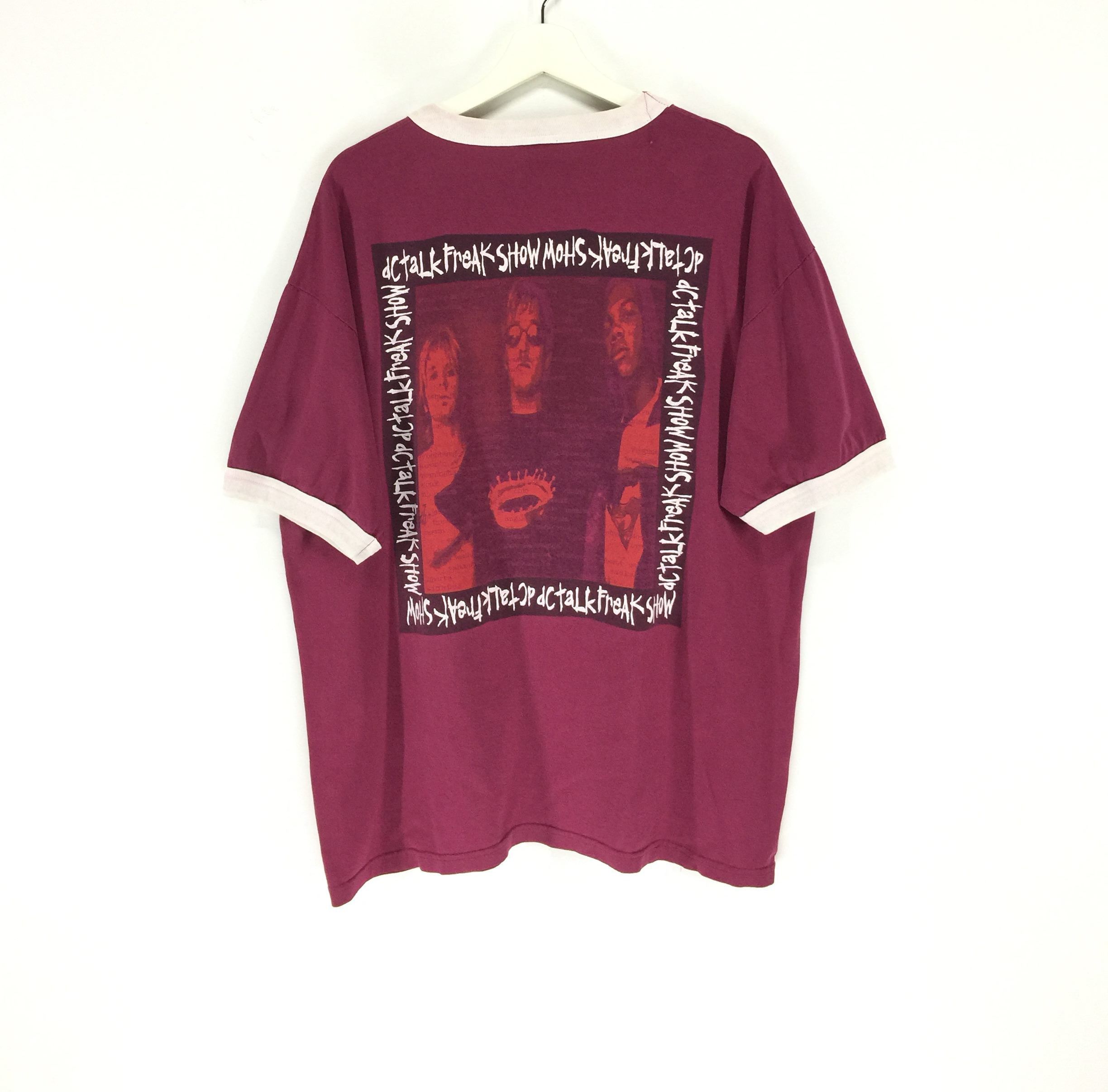 Band Tees × Rap Tees × Vintage Dc Talk freak show vintage 90s promo hip hop rap tshirt Size US XL / EU 56 / 4 - 1 Thumbnail