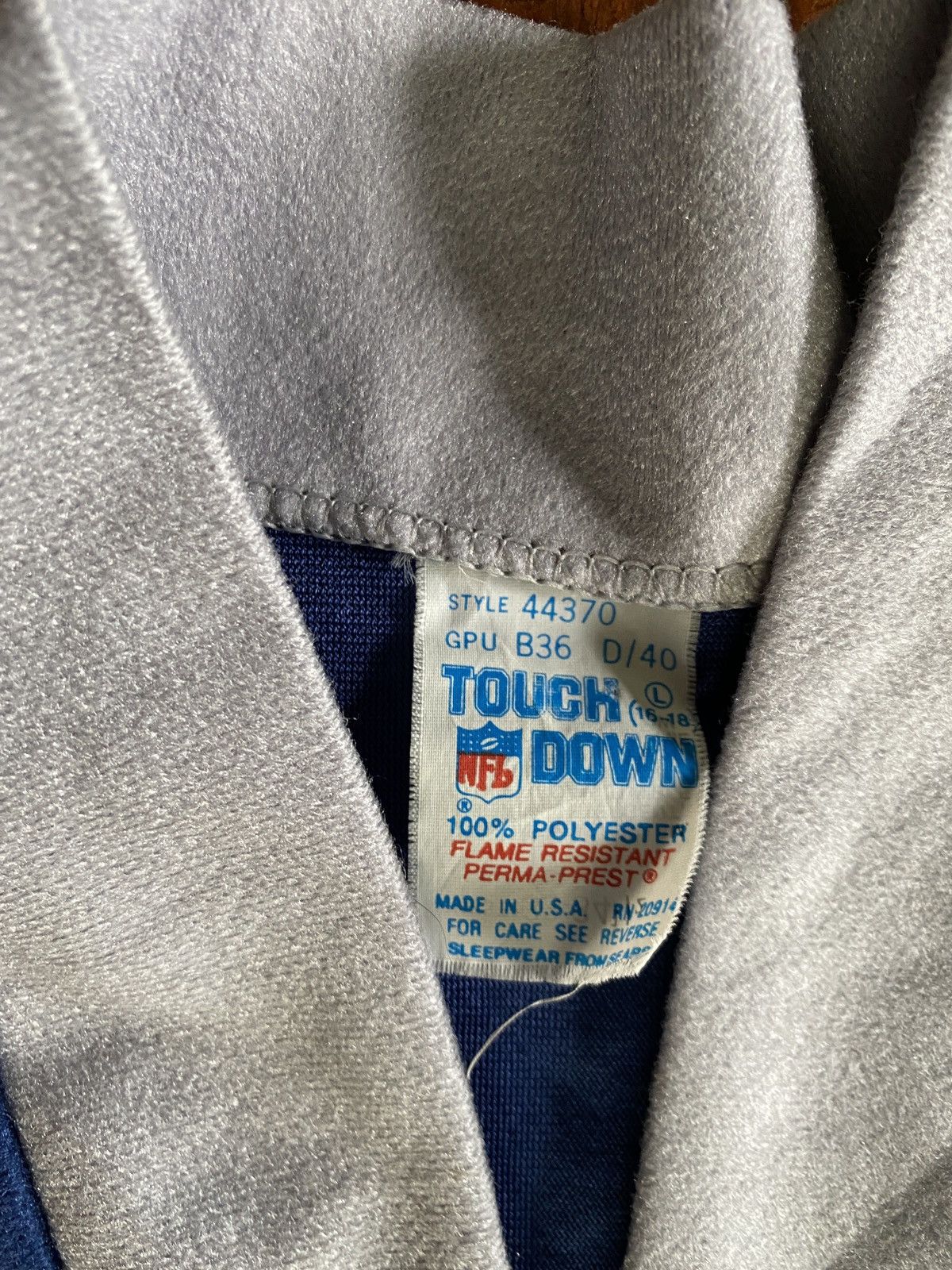 NFL Vintage 80’s Dallas Cowboys Touch Down Robe Size US S / EU 44-46 / 1 - 5 Thumbnail