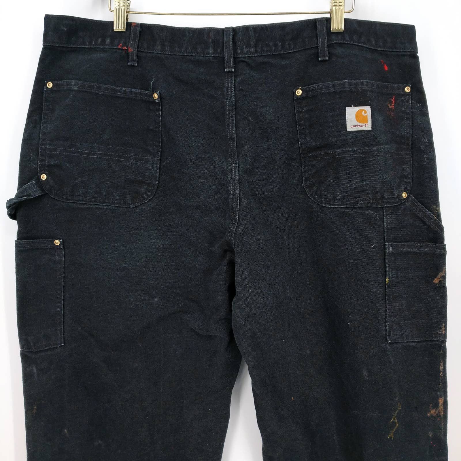 Carhartt × Carhartt Wip Carhartt Double-Knee Custom Paint Not Dead Yet Graffiti Pant Size US 42 / EU 58 - 7 Thumbnail