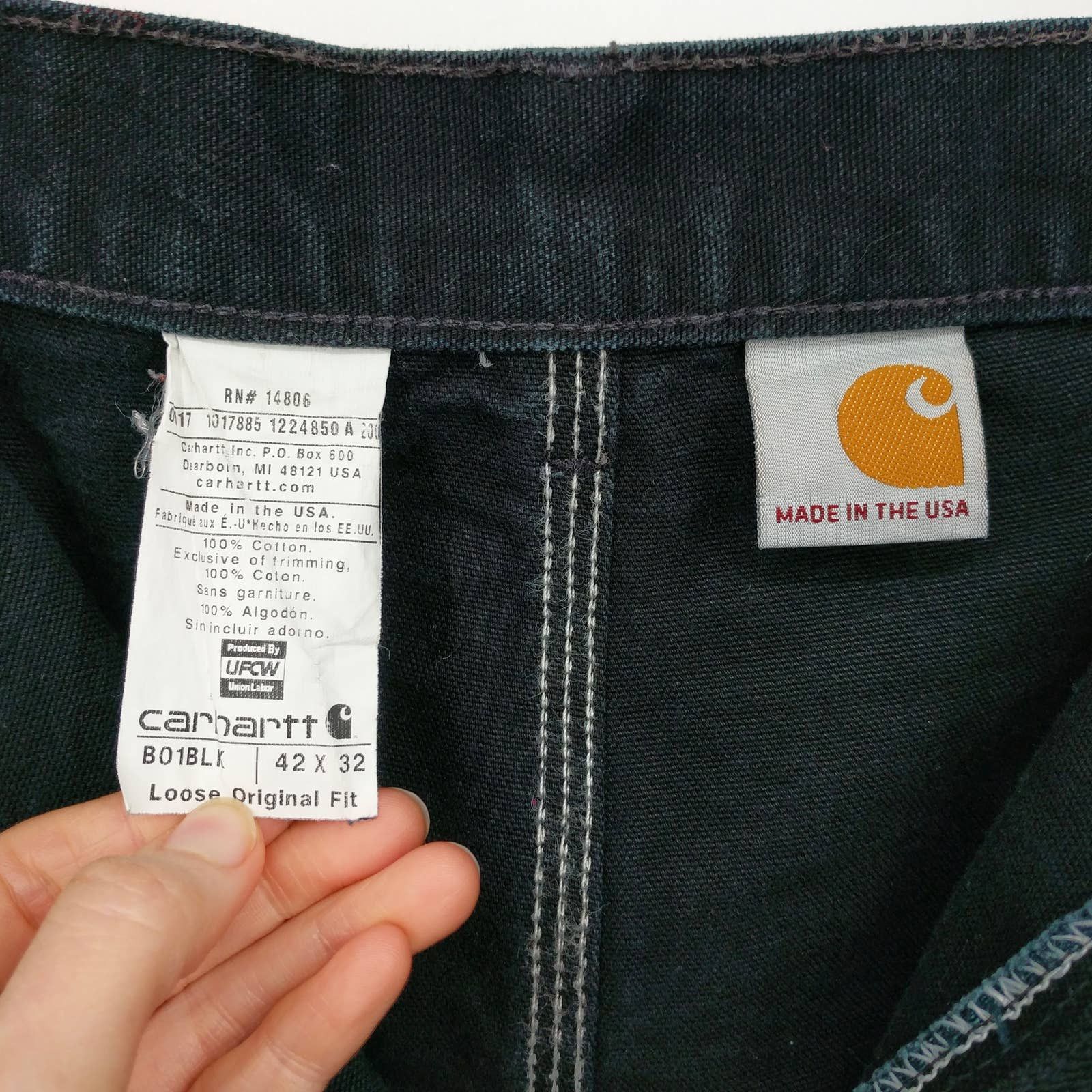 Carhartt × Carhartt Wip Carhartt Double-Knee Custom Paint Not Dead Yet Graffiti Pant Size US 42 / EU 58 - 9 Thumbnail