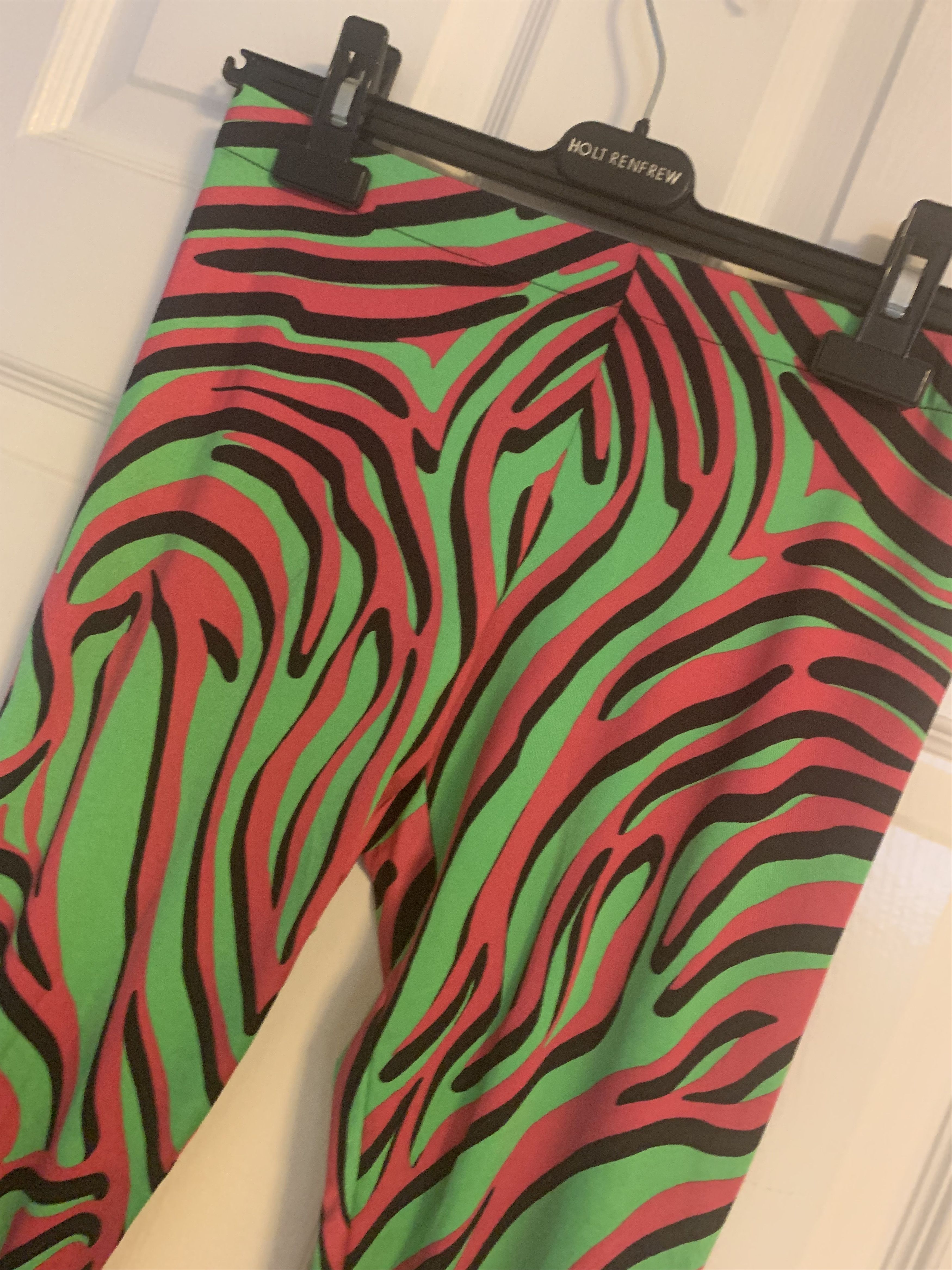 Versace VERSACE WOMENS SPANDEX LEGGINGS SIZE 38 MEDIUM $700 Size 28" / US 6 / IT 42 - 4 Thumbnail