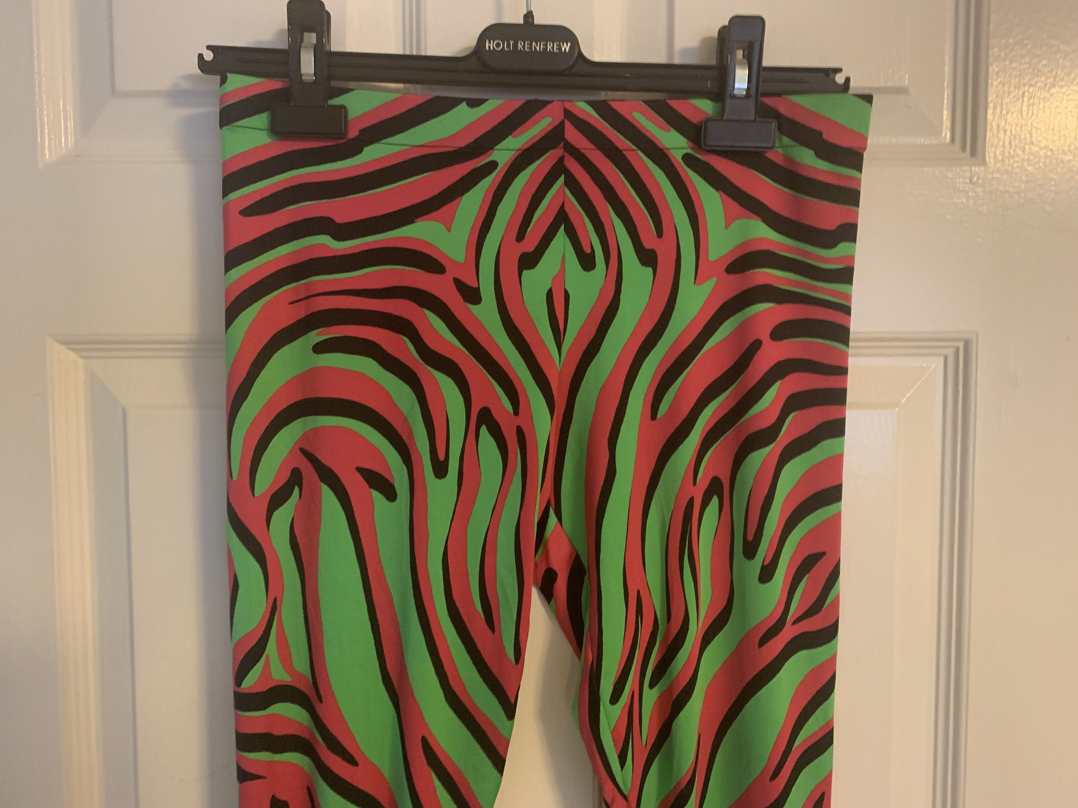 Versace VERSACE WOMENS SPANDEX LEGGINGS SIZE 38 MEDIUM $700 Size 28" / US 6 / IT 42 - 2 Thumbnail