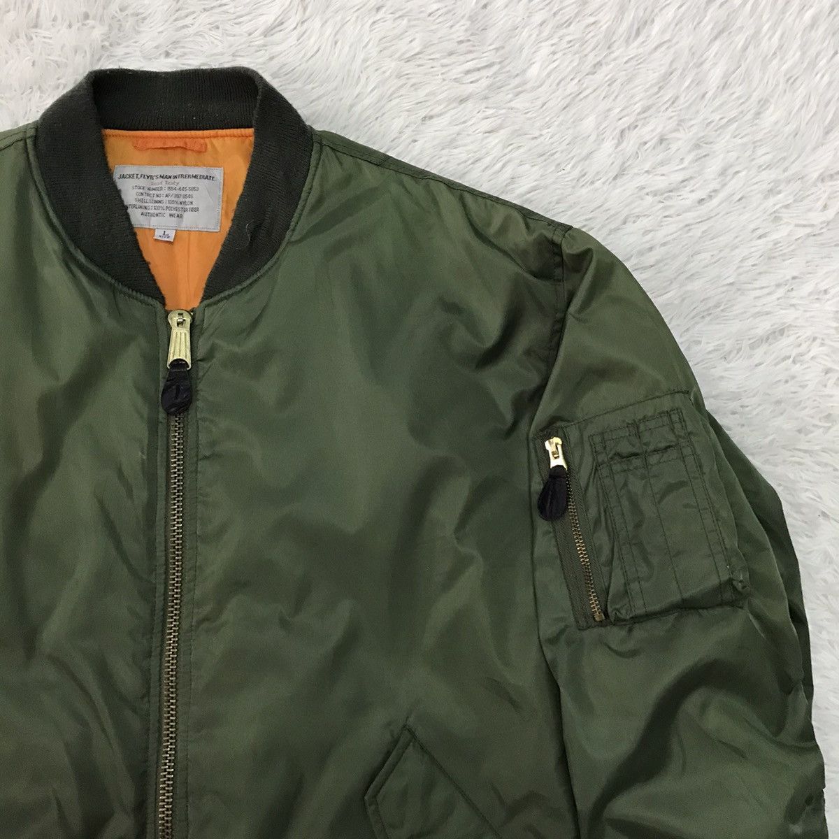 Japanese Brand Good Tasty Authentic Wear Bomber Jacket Size US L / EU 52-54 / 3 - 5 Thumbnail