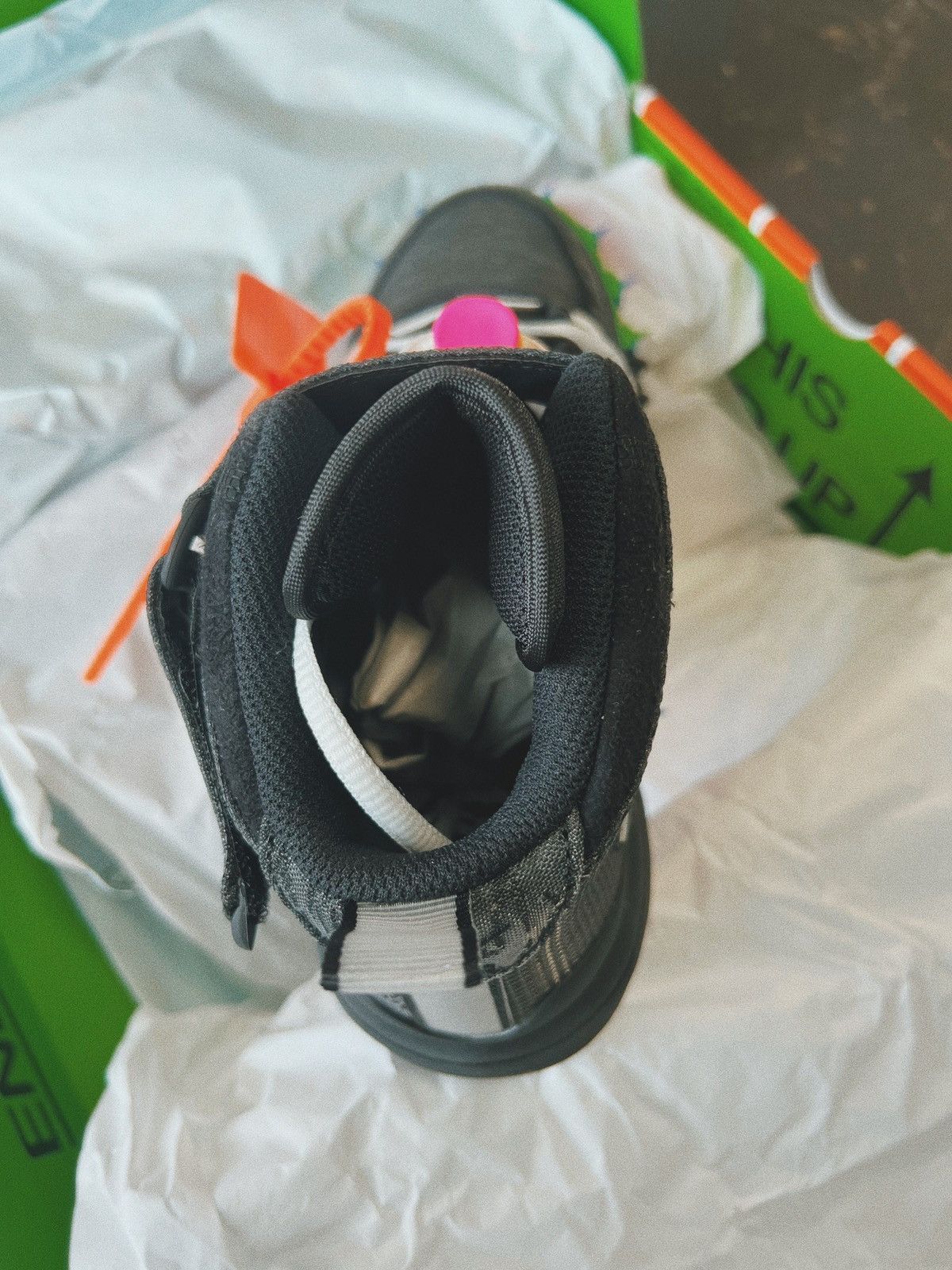 Nike × Off-White Nike x Off-White Air Force 1 Mid SP Black 8.5 Size US 8.5 / EU 41-42 - 9 Thumbnail
