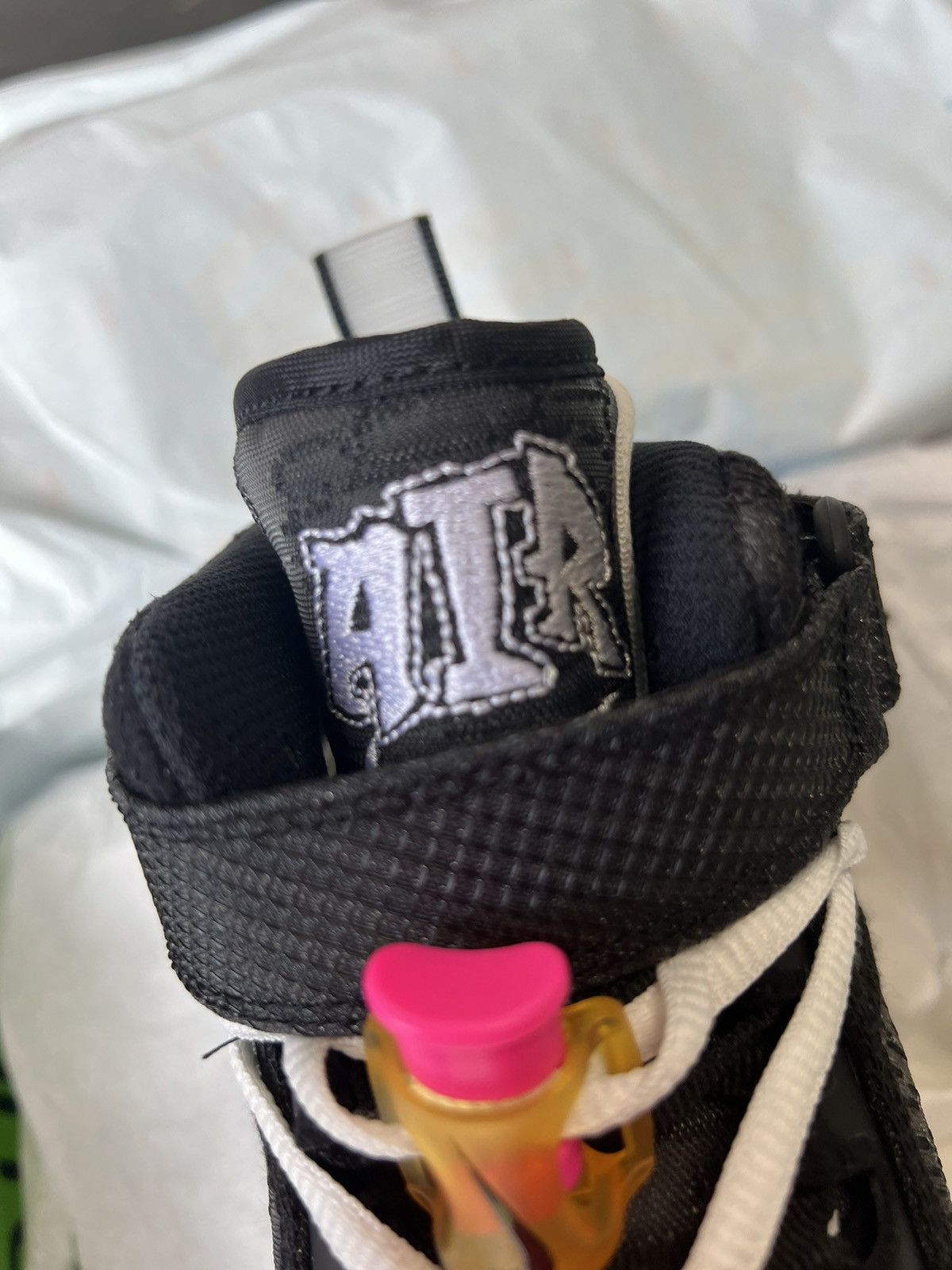 Nike × Off-White Nike x Off-White Air Force 1 Mid SP Black 8.5 Size US 8.5 / EU 41-42 - 12 Thumbnail