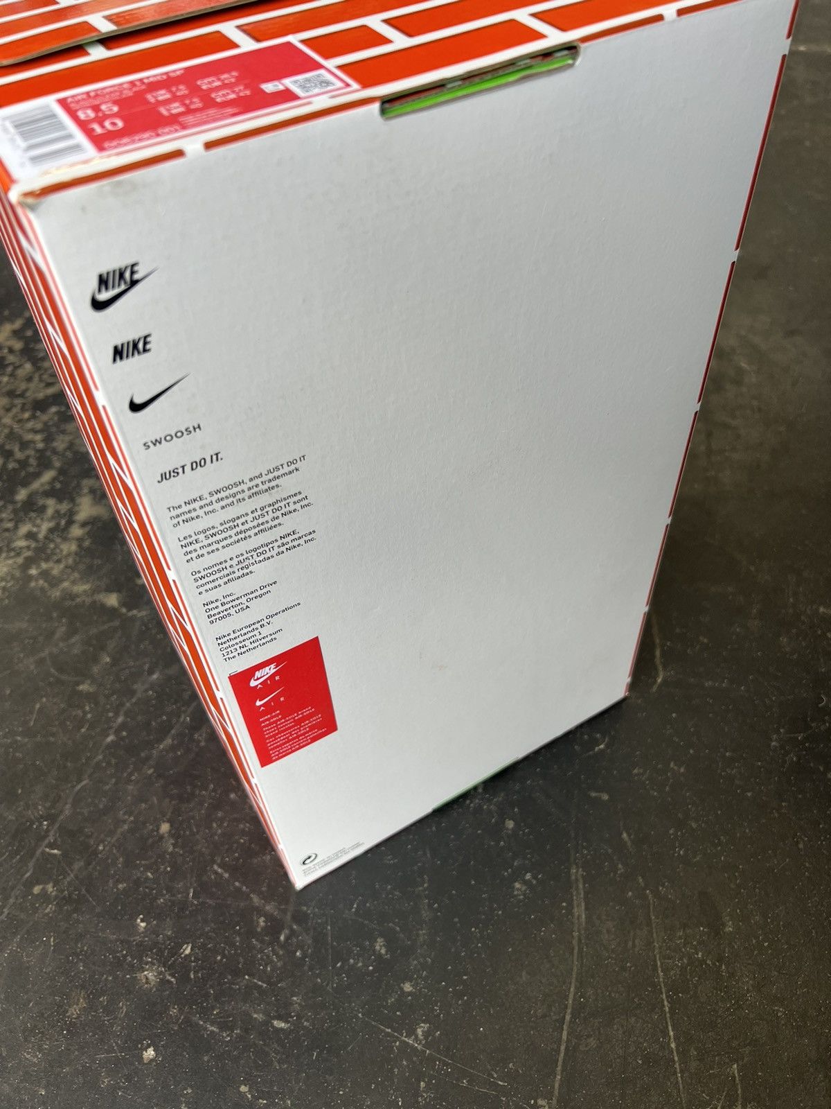 Nike × Off-White Nike x Off-White Air Force 1 Mid SP Black 8.5 Size US 8.5 / EU 41-42 - 4 Thumbnail