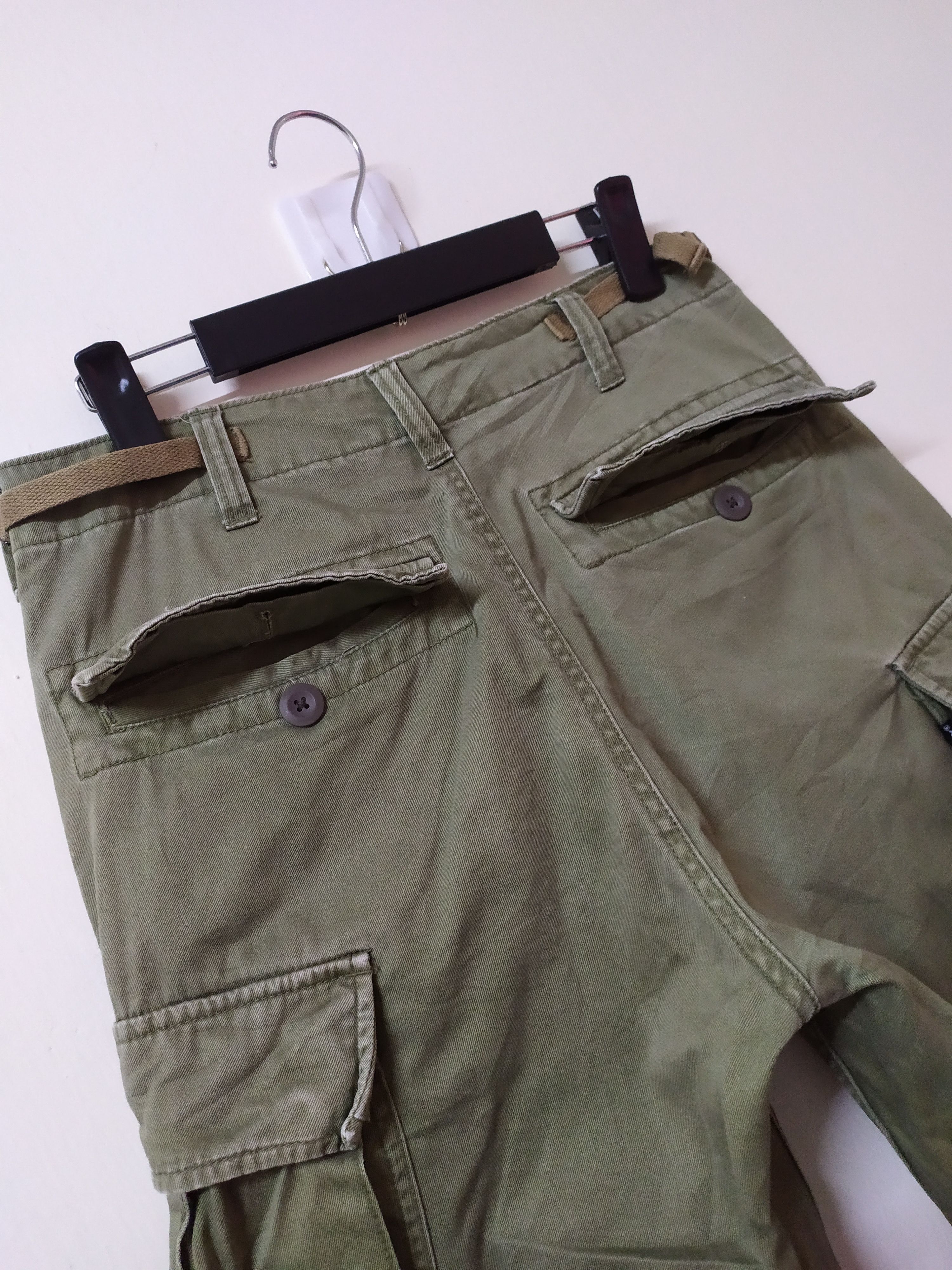 Avirex AVIREX CARGO PANTS FADED MULTIPOCKET TACTICAL UTILITY PANTS Size US 29 - 10 Thumbnail