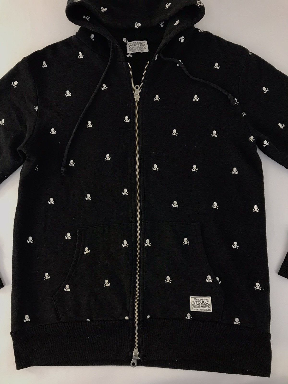 Japanese Brand × Vintage Stooges & Co Union Made Skull Head Logo Jacket Winter Wear Size US M / EU 48-50 / 2 - 3 Thumbnail