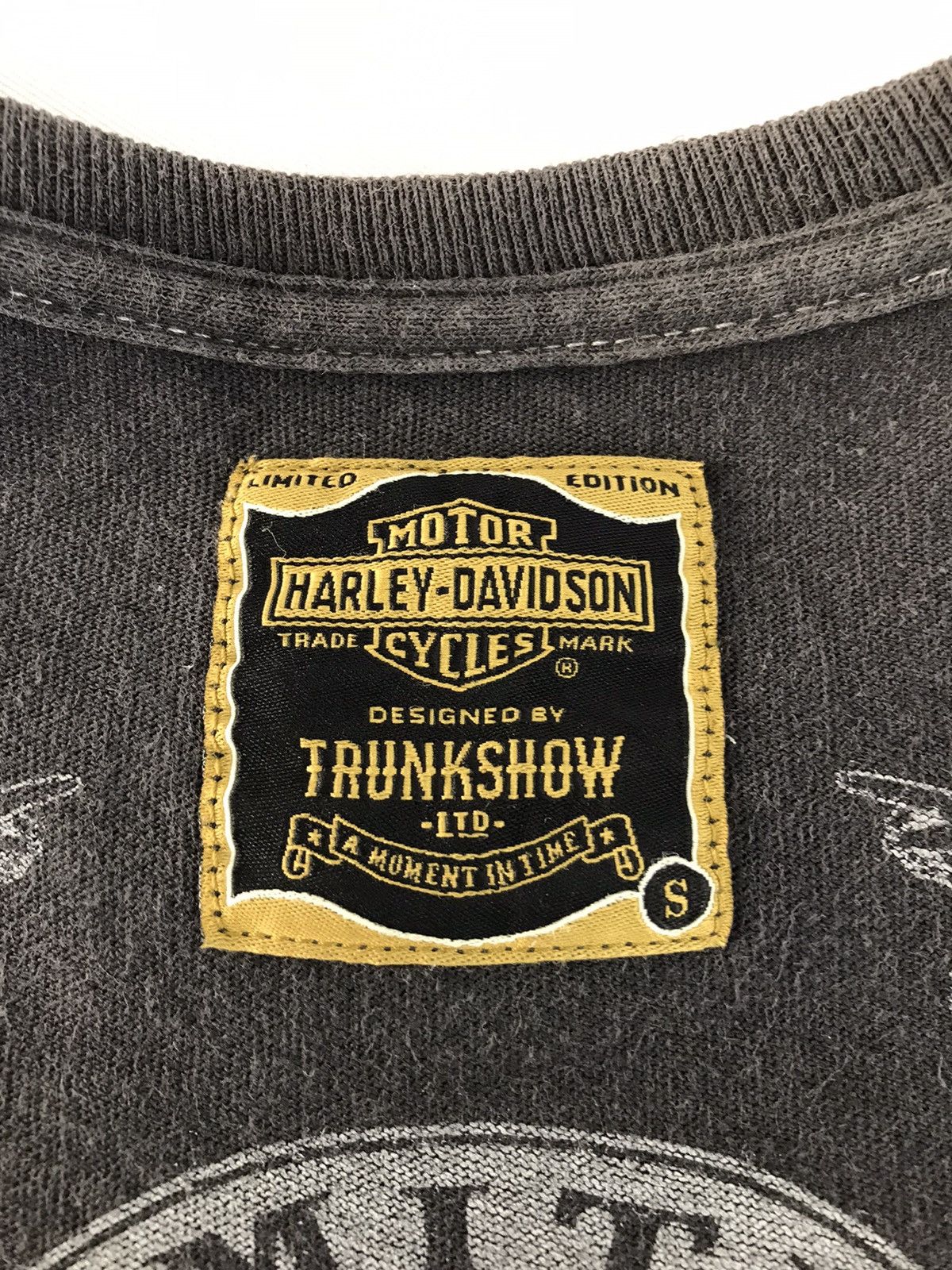 Harley Davidson × Vintage Vintage Harley Davidson Limited Edition Picture Engine Tee Size US L / EU 52-54 / 3 - 7 Thumbnail