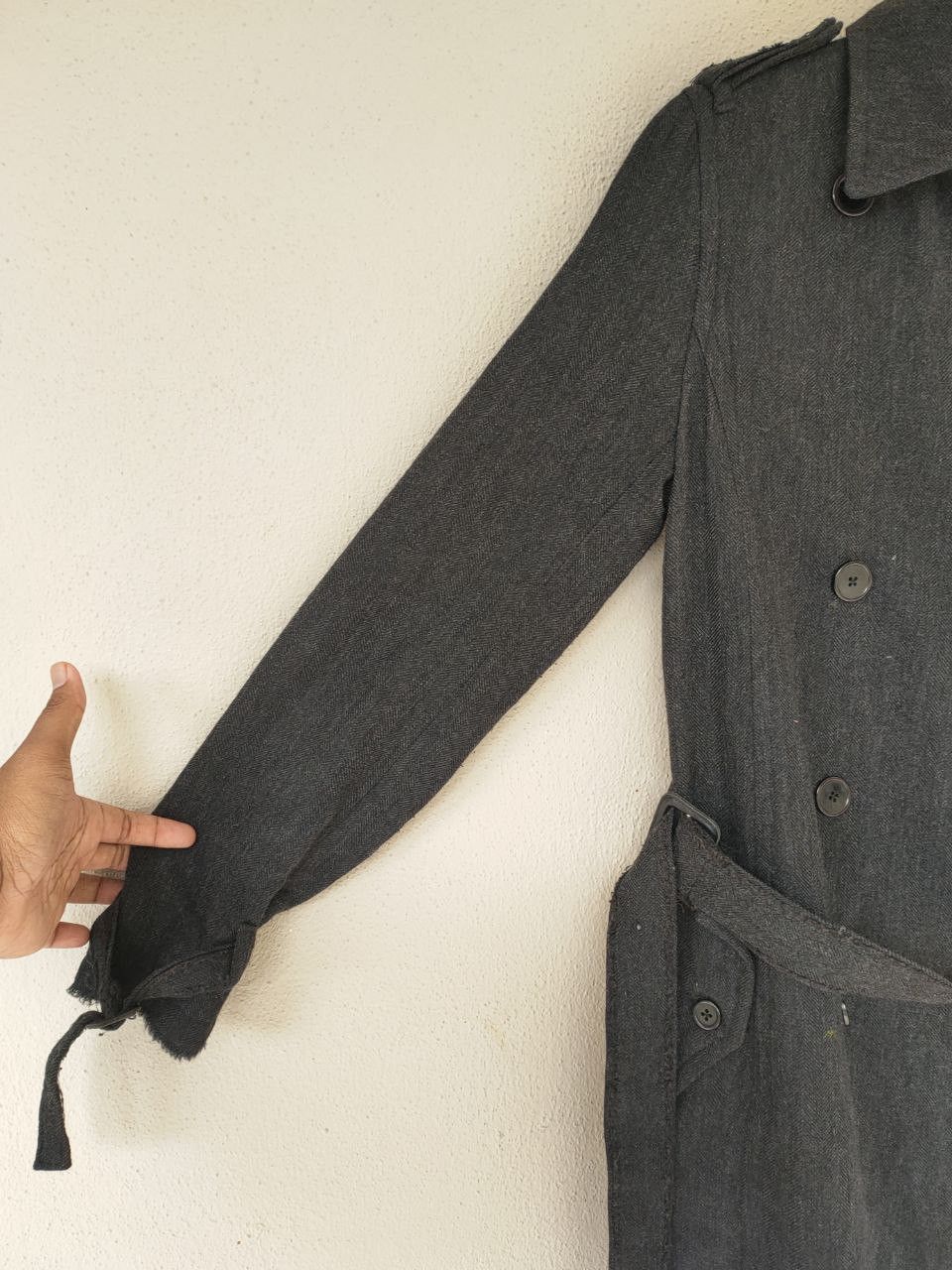 Issey Miyake 💥LAST CALL💥 Sunao Kawahara Trench Coat Size S / US 4 / IT 40 - 4 Thumbnail