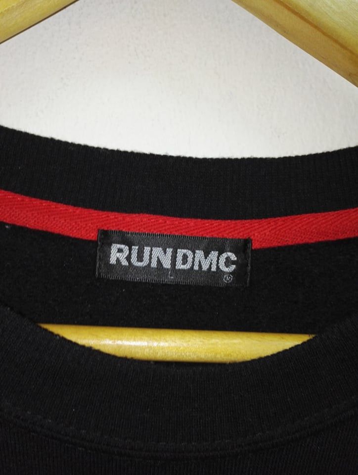 Rap Tees 💥Rare💥 RUN DMC Rap Tee Sweatshirt Big Logo Size US L / EU 52-54 / 3 - 5 Thumbnail