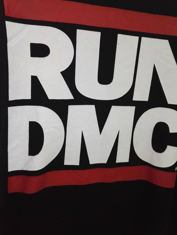 Rap Tees 💥Rare💥 RUN DMC Rap Tee Sweatshirt Big Logo Size US L / EU 52-54 / 3 - 3 Thumbnail