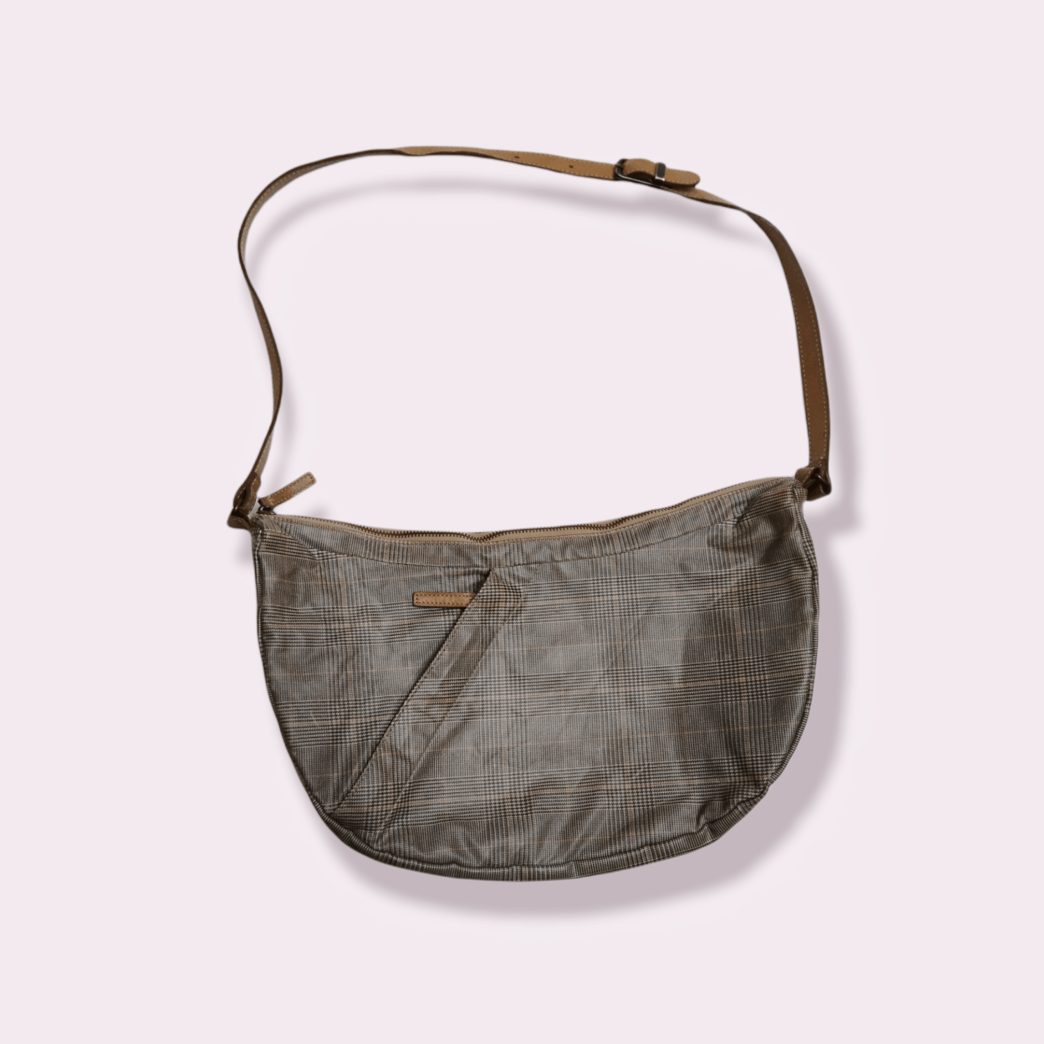Issey Miyake × Japanese Brand × Tsumori Chisato TSUMORI CHISATO (ISSEY MIYAKE) PLAID BANANA SHOULDER BAG Size ONE SIZE - 10 Thumbnail