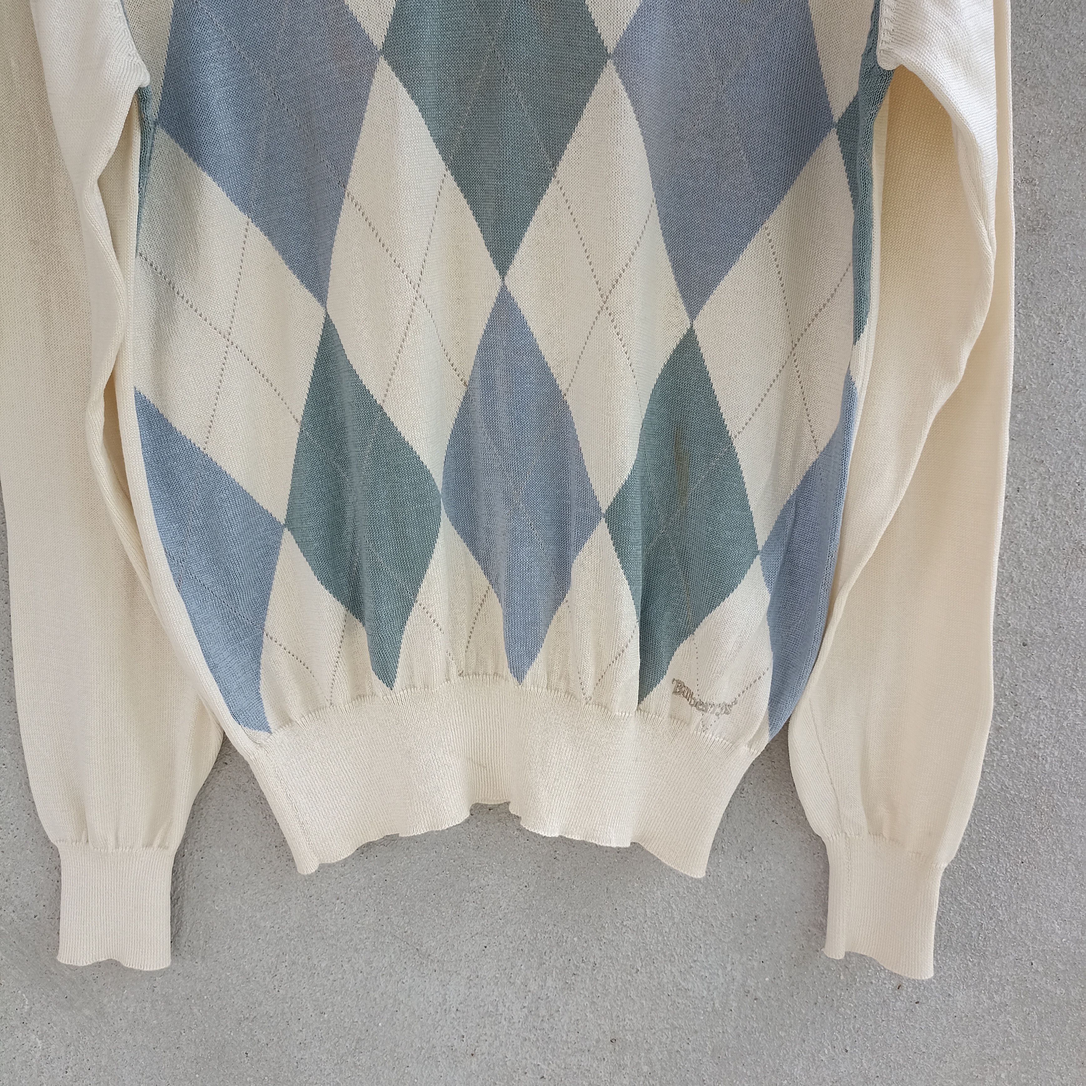 Burberry Burberry London Diamond Knitwear Jumper Size US S / EU 44-46 / 1 - 3 Thumbnail