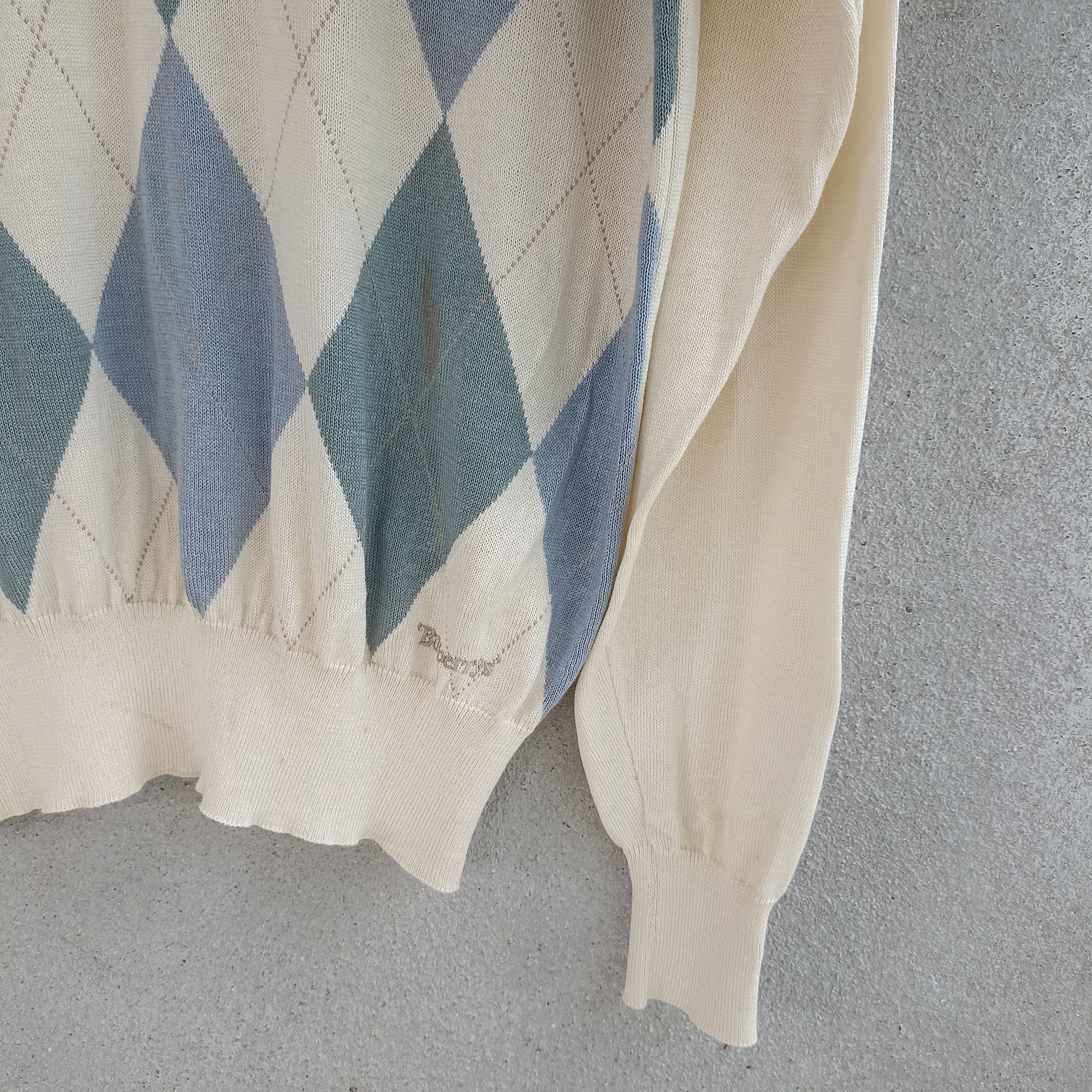 Burberry Burberry London Diamond Knitwear Jumper Size US S / EU 44-46 / 1 - 7 Thumbnail
