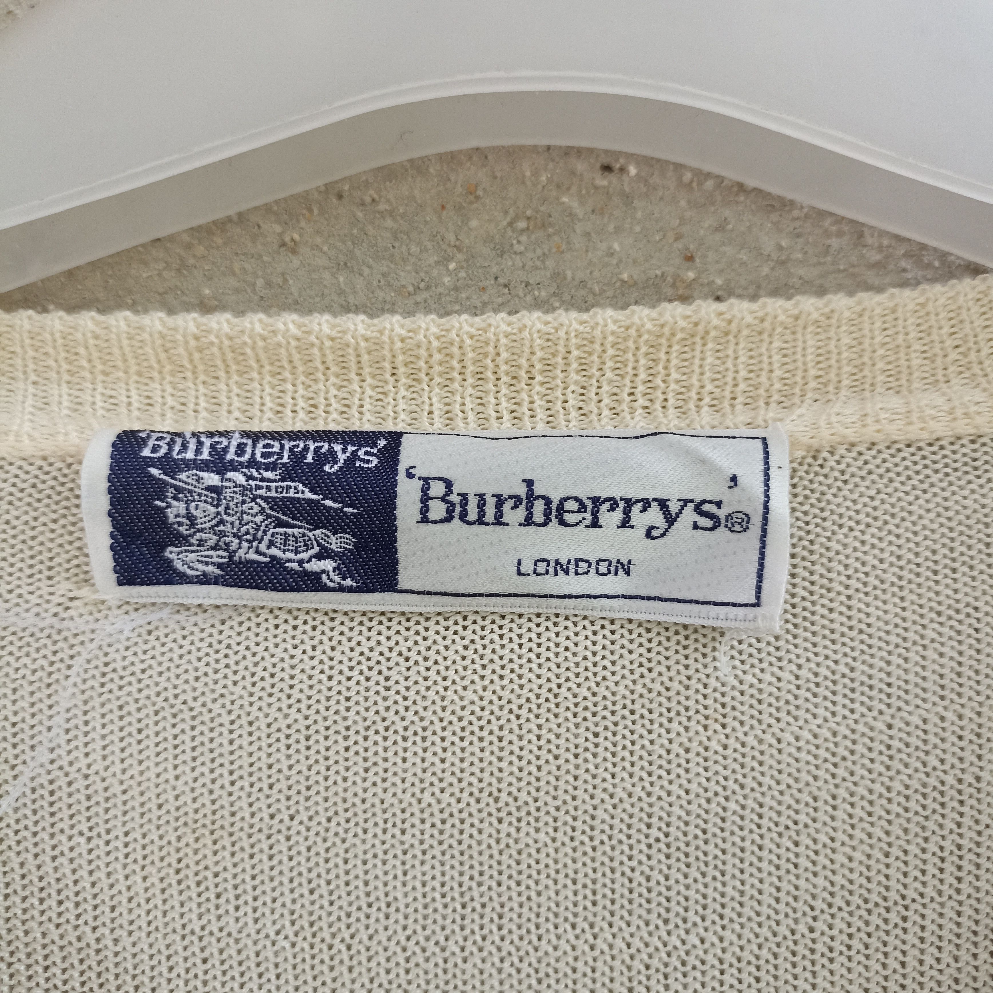 Burberry Burberry London Diamond Knitwear Jumper Size US S / EU 44-46 / 1 - 8 Thumbnail