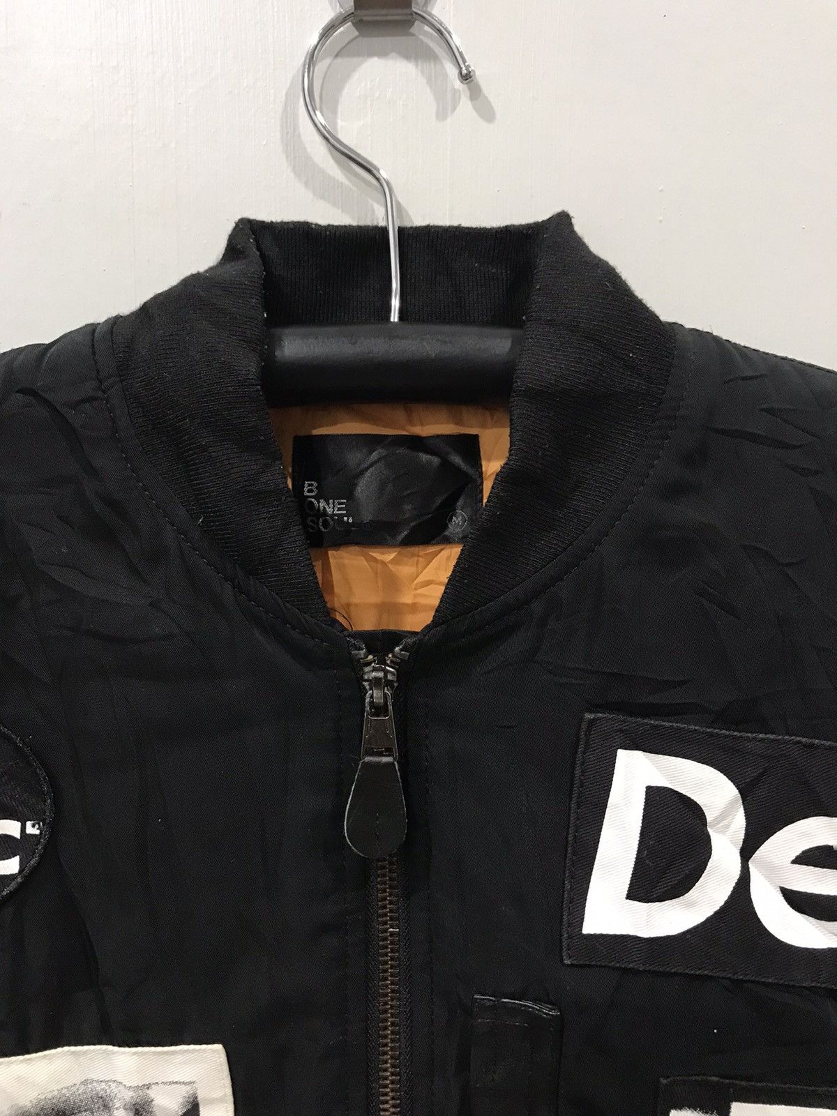 Japanese Brand BONESOUL Light Bomber Raf Style Patches Jacket Size US M / EU 48-50 / 2 - 3 Thumbnail