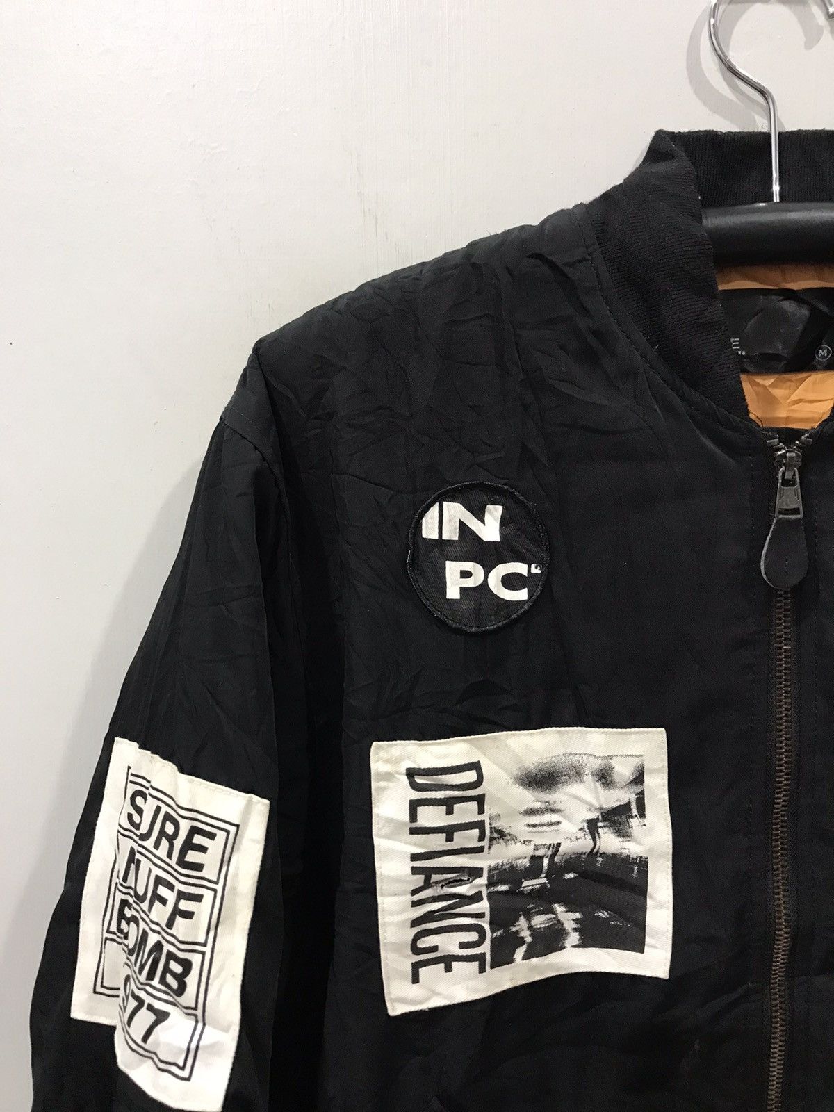 Japanese Brand BONESOUL Light Bomber Raf Style Patches Jacket Size US M / EU 48-50 / 2 - 5 Thumbnail