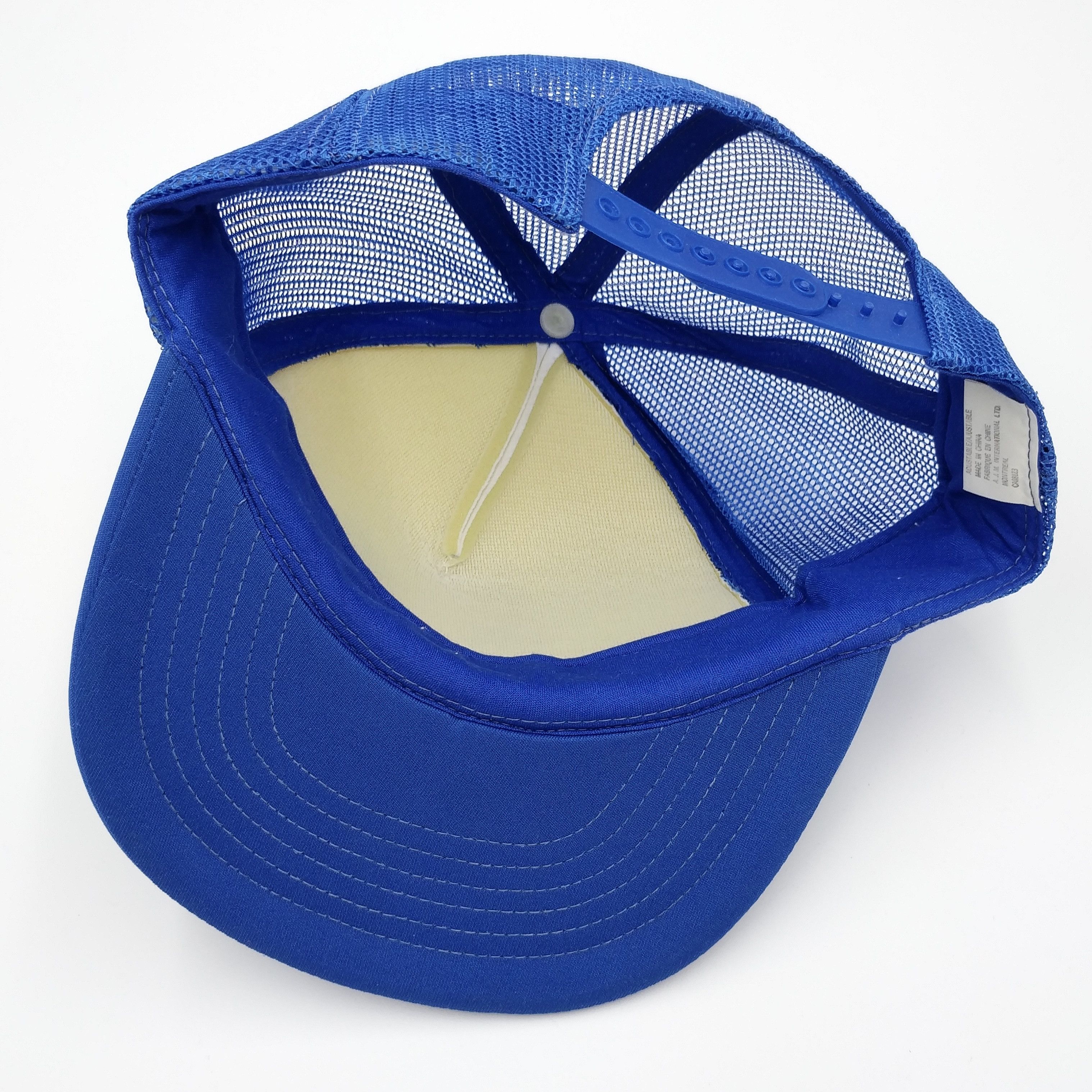 Vintage Vintage Duo-Fast Snapback Trucker Mesh Hat Advertising Size ONE SIZE - 7 Thumbnail