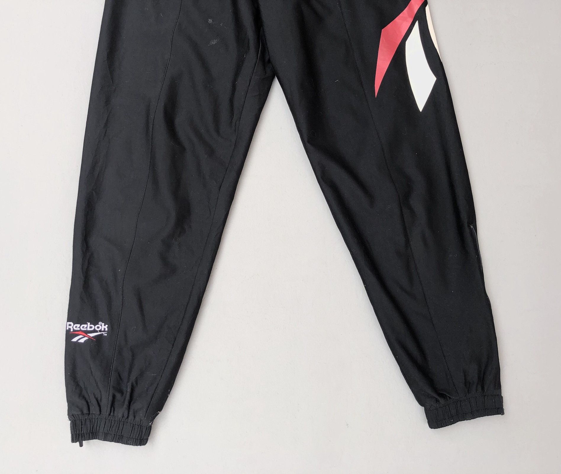 Reebok × Vintage Vintage Reebok Big Logo Tracksuit Pants Size US 30 / EU 46 - 4 Thumbnail