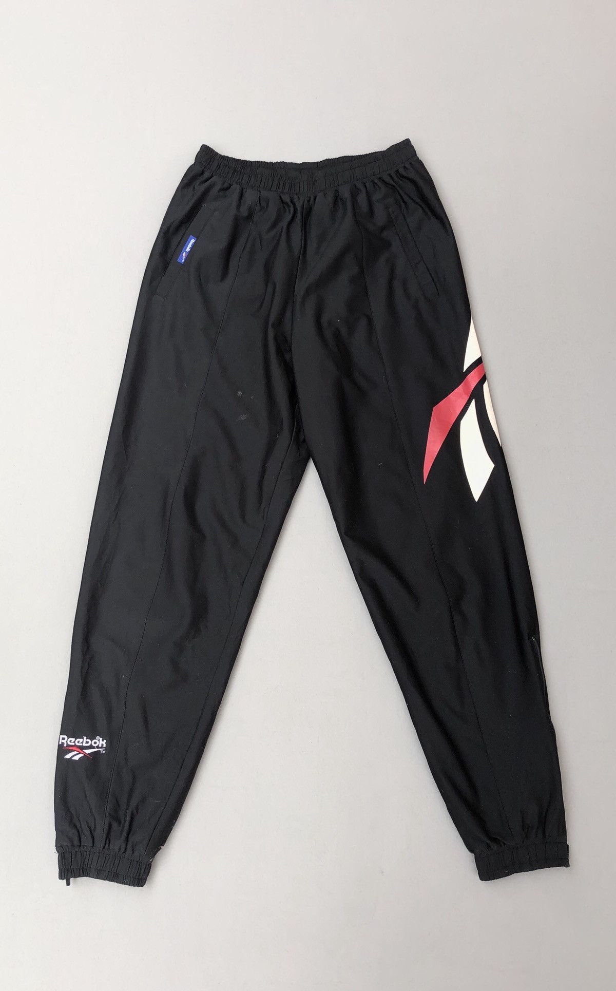 Reebok × Vintage Vintage Reebok Big Logo Tracksuit Pants Size US 30 / EU 46 - 2 Thumbnail