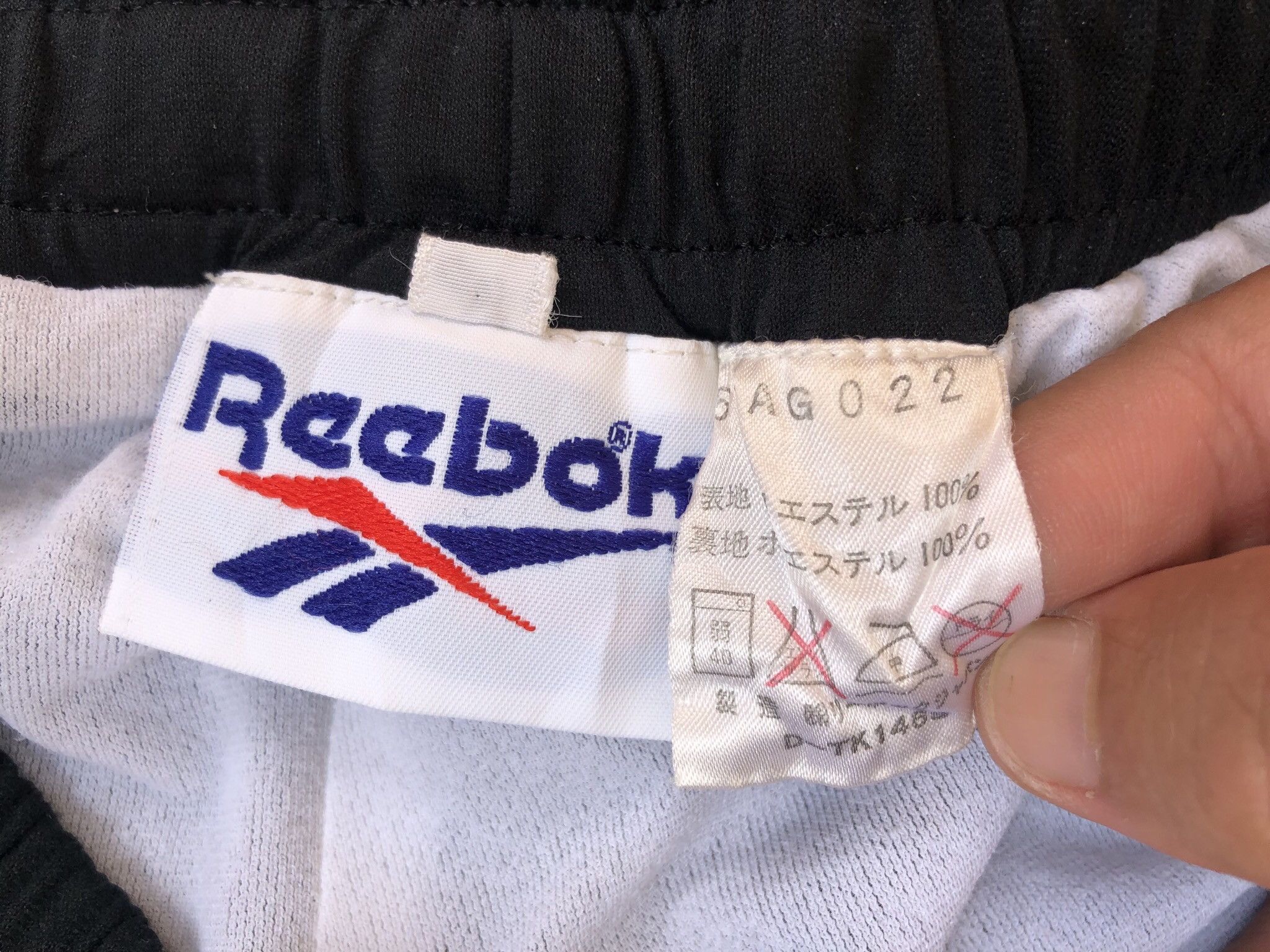 Reebok × Vintage Vintage Reebok Big Logo Tracksuit Pants Size US 30 / EU 46 - 9 Thumbnail