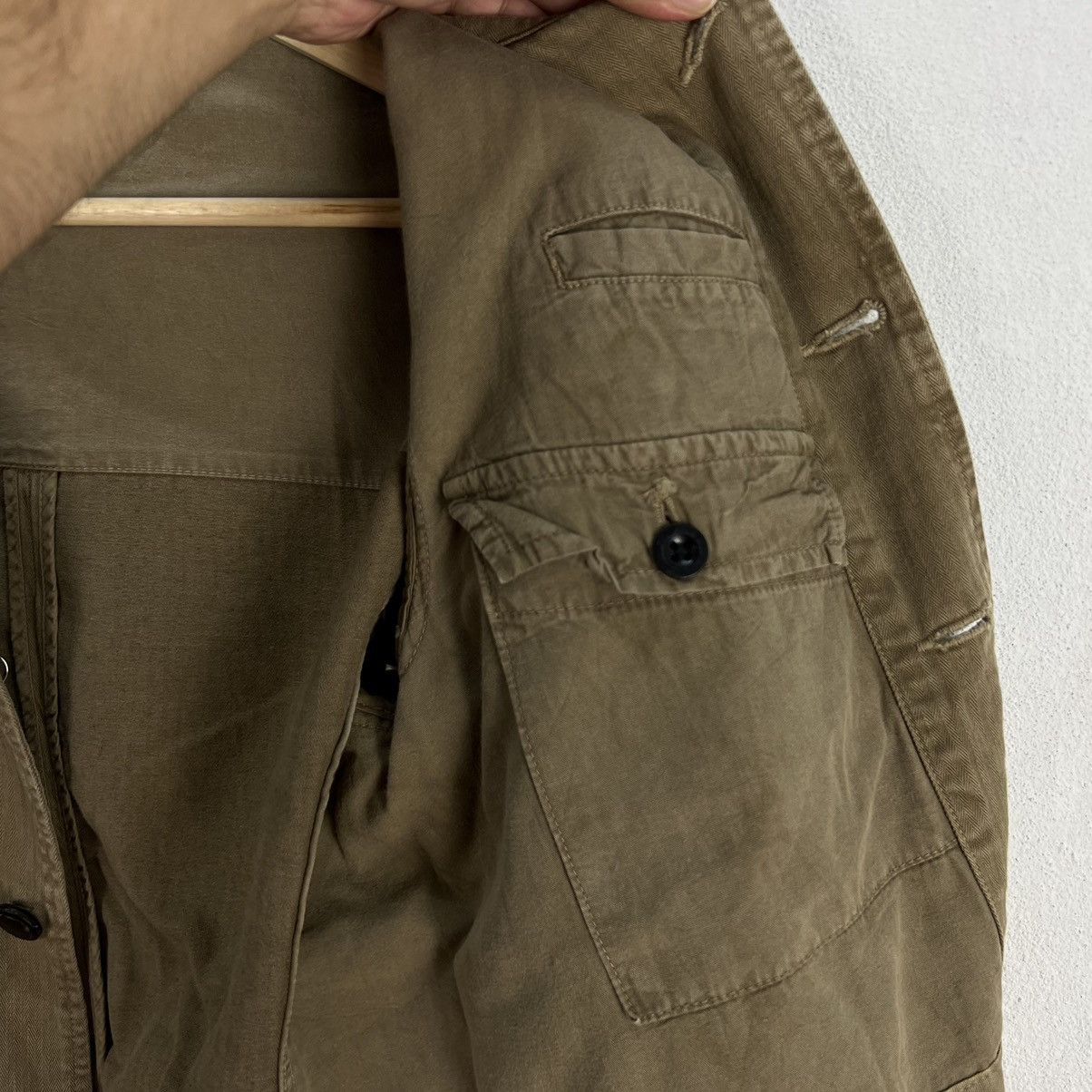 Japanese Brand HIKORY CHORE JACKET OMNIGOD JAPAN MADE INSPIRED BY KAPITAL Size US M / EU 48-50 / 2 - 12 Thumbnail