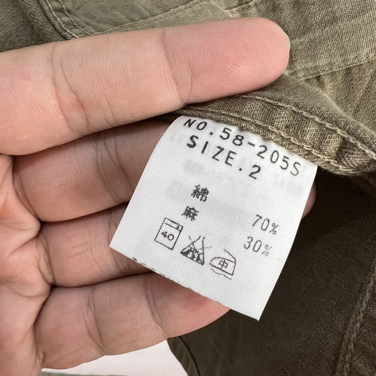 Japanese Brand HIKORY CHORE JACKET OMNIGOD JAPAN MADE INSPIRED BY KAPITAL Size US M / EU 48-50 / 2 - 15 Thumbnail