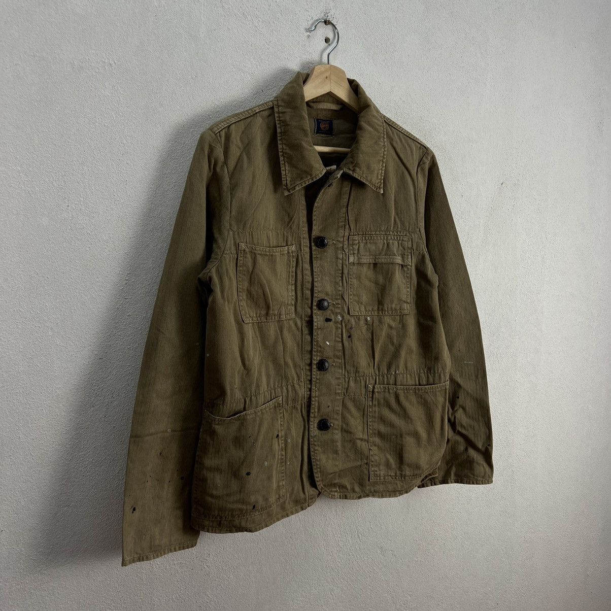Japanese Brand HIKORY CHORE JACKET OMNIGOD JAPAN MADE INSPIRED BY KAPITAL Size US M / EU 48-50 / 2 - 3 Thumbnail