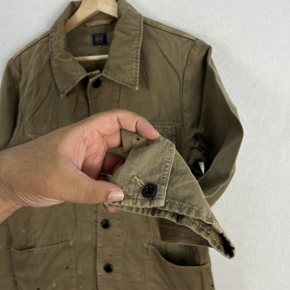Japanese Brand HIKORY CHORE JACKET OMNIGOD JAPAN MADE INSPIRED BY KAPITAL Size US M / EU 48-50 / 2 - 6 Thumbnail