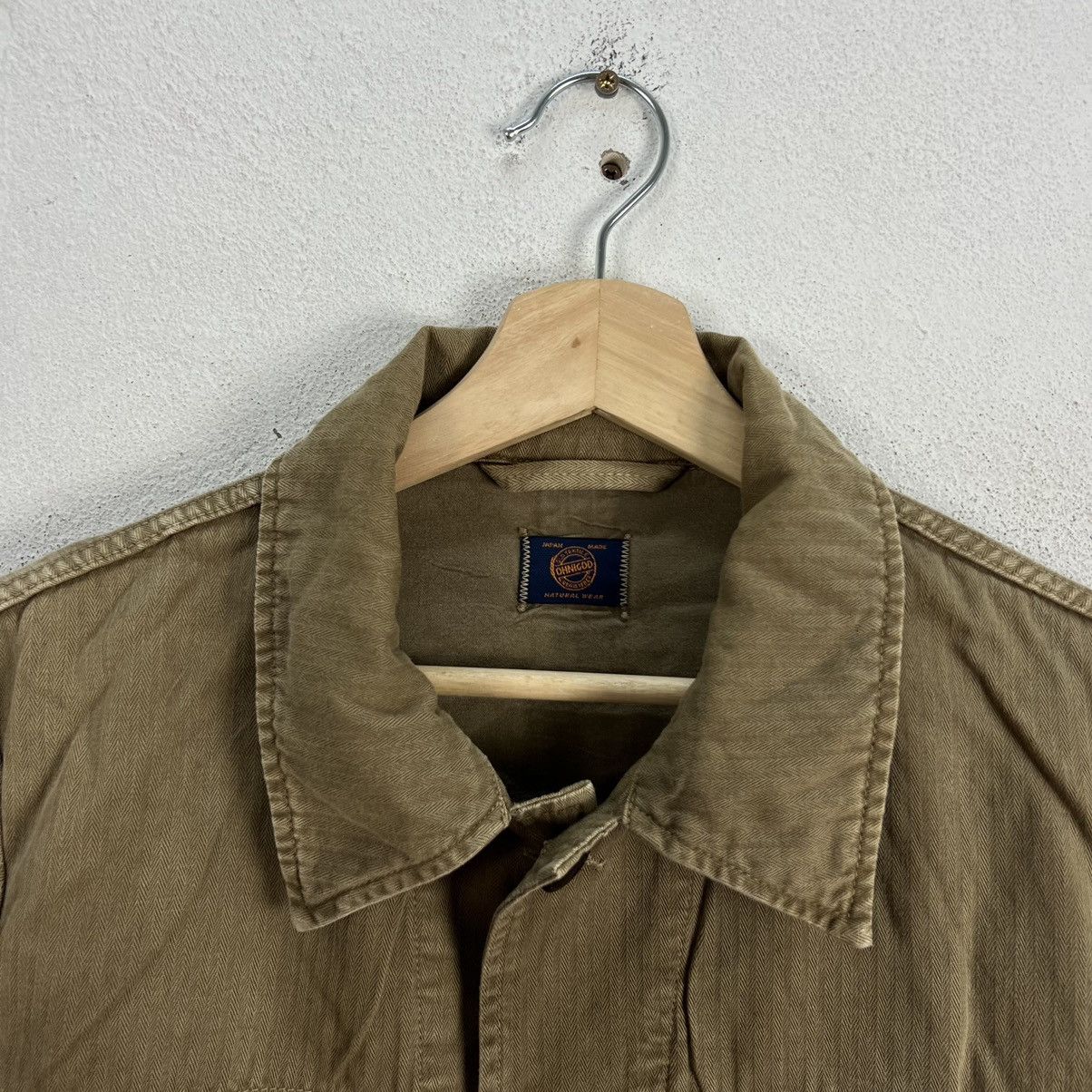 Japanese Brand HIKORY CHORE JACKET OMNIGOD JAPAN MADE INSPIRED BY KAPITAL Size US M / EU 48-50 / 2 - 8 Thumbnail