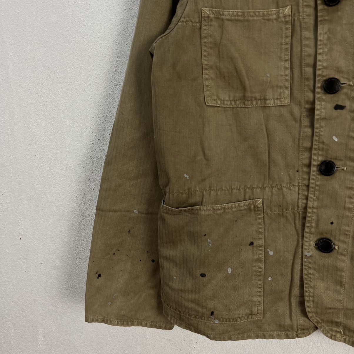 Japanese Brand HIKORY CHORE JACKET OMNIGOD JAPAN MADE INSPIRED BY KAPITAL Size US M / EU 48-50 / 2 - 4 Thumbnail