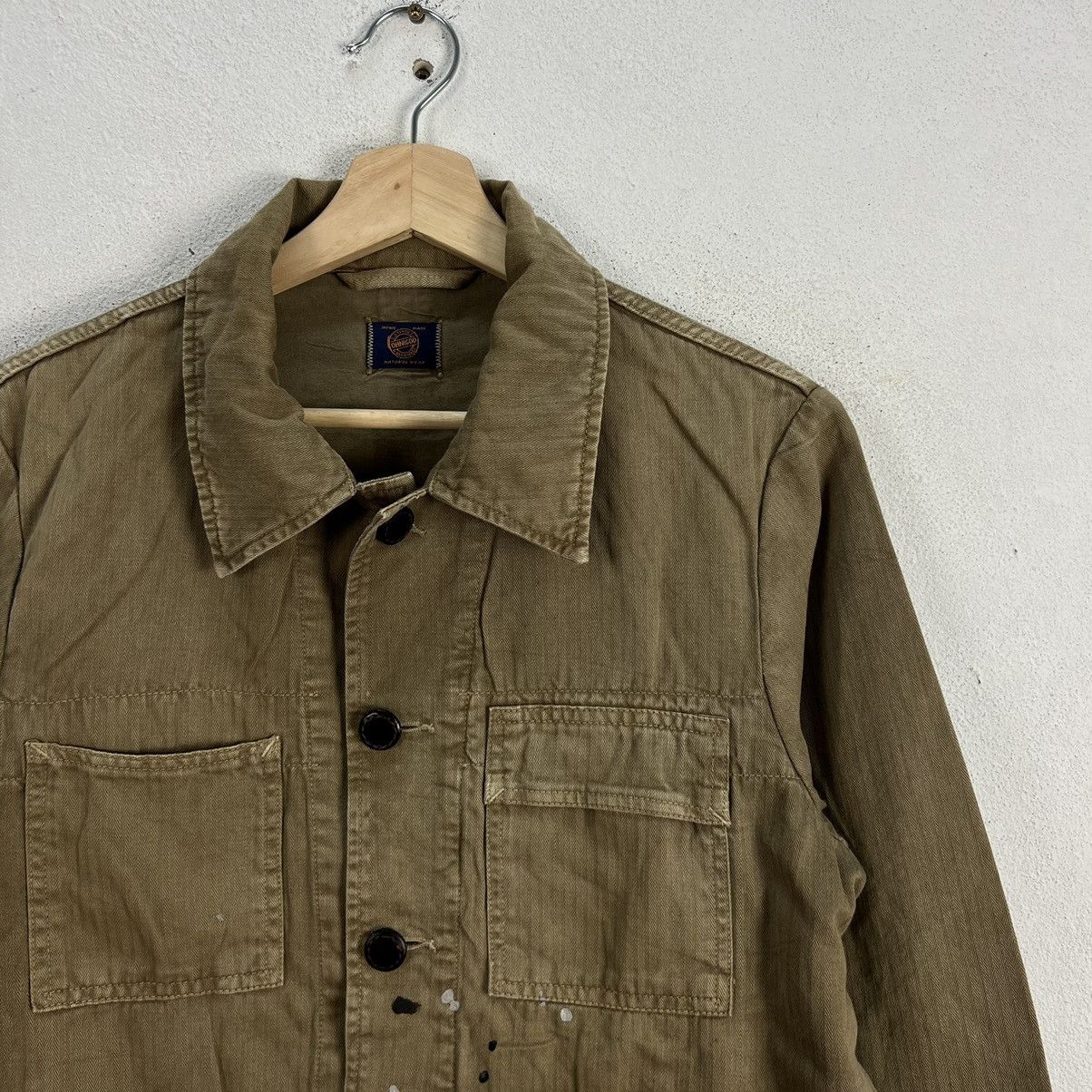 Japanese Brand HIKORY CHORE JACKET OMNIGOD JAPAN MADE INSPIRED BY KAPITAL Size US M / EU 48-50 / 2 - 5 Thumbnail