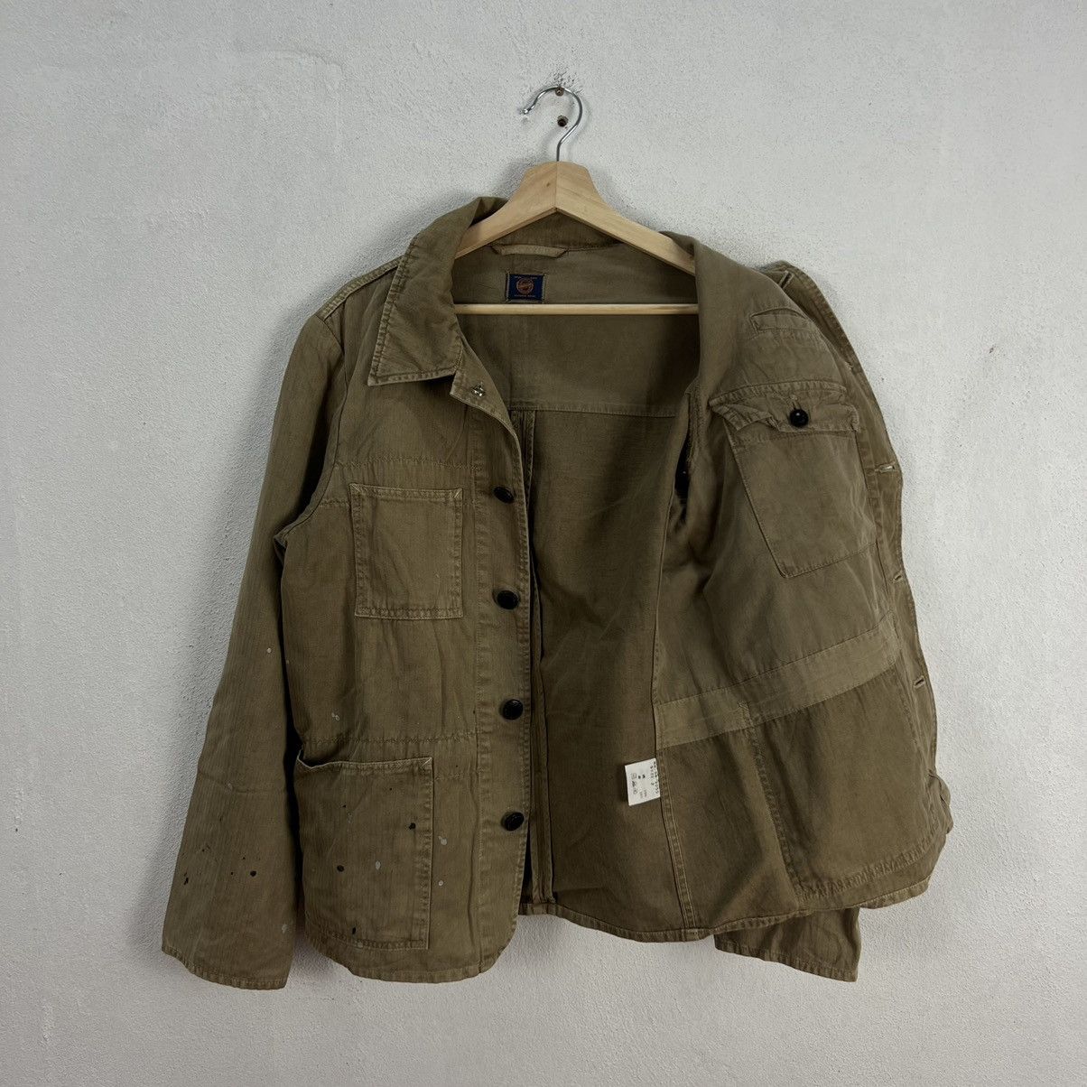 Japanese Brand HIKORY CHORE JACKET OMNIGOD JAPAN MADE INSPIRED BY KAPITAL Size US M / EU 48-50 / 2 - 11 Thumbnail