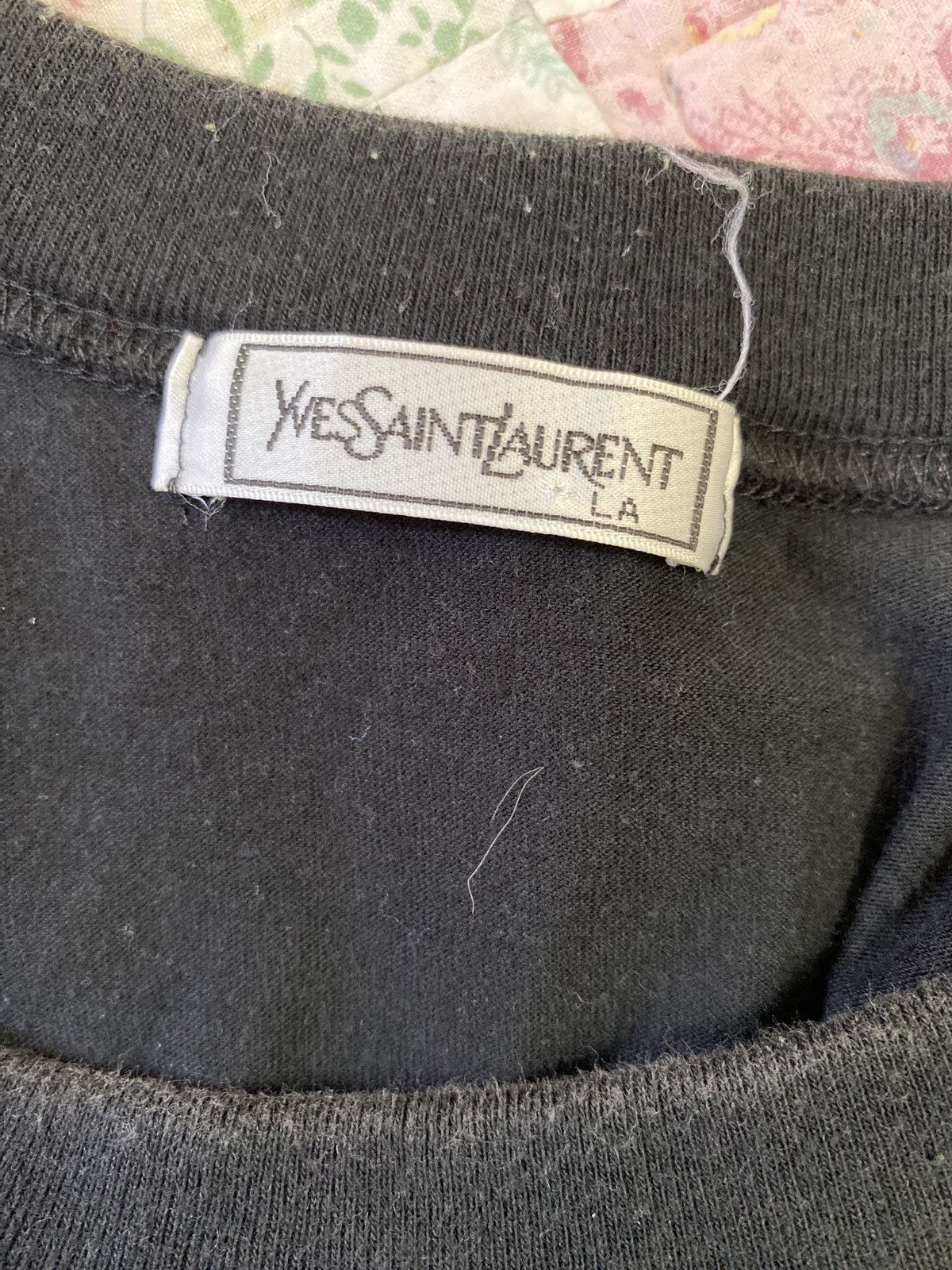 Vintage × Yves Saint Laurent VINTAGE YSL SMALL LOGO SHIRT Size US M / EU 48-50 / 2 - 9 Thumbnail