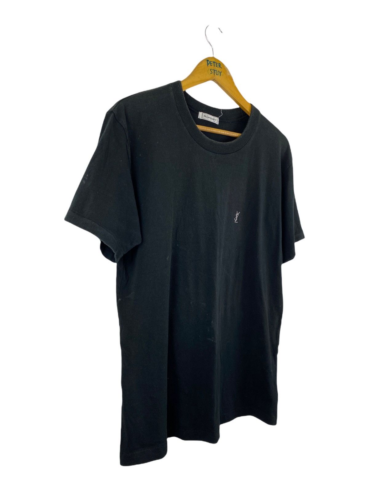 Vintage × Yves Saint Laurent VINTAGE YSL SMALL LOGO SHIRT Size US M / EU 48-50 / 2 - 3 Thumbnail