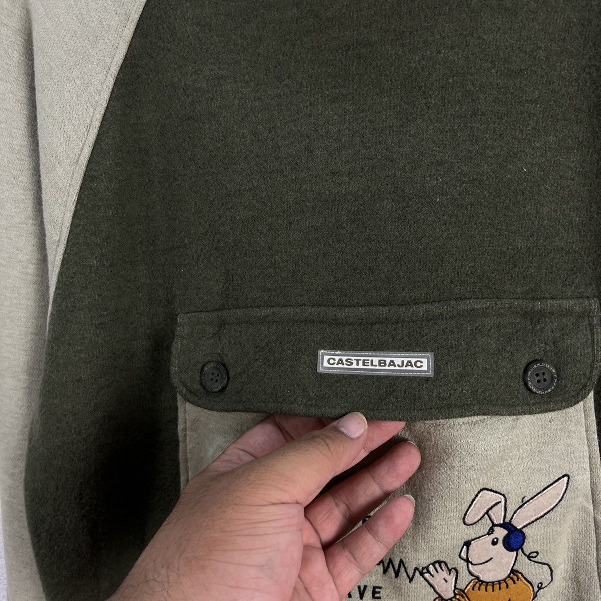 Japanese Brand × Jean Charles De Castelbajac VINTAGE CASTELBAJAC SPORT SWEATSHIRT BIG LOGO Size US M / EU 48-50 / 2 - 5 Thumbnail